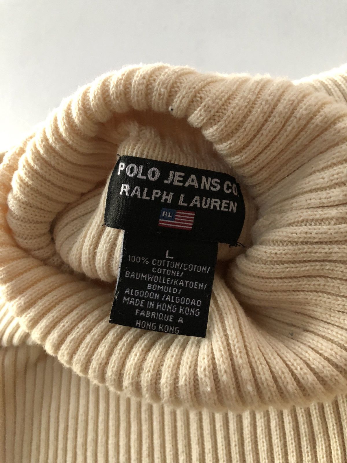 Polo Ralph Lauren Polo jeans co knitwear turtle neck Size US L / EU 52-54 / 3 - 4 Thumbnail