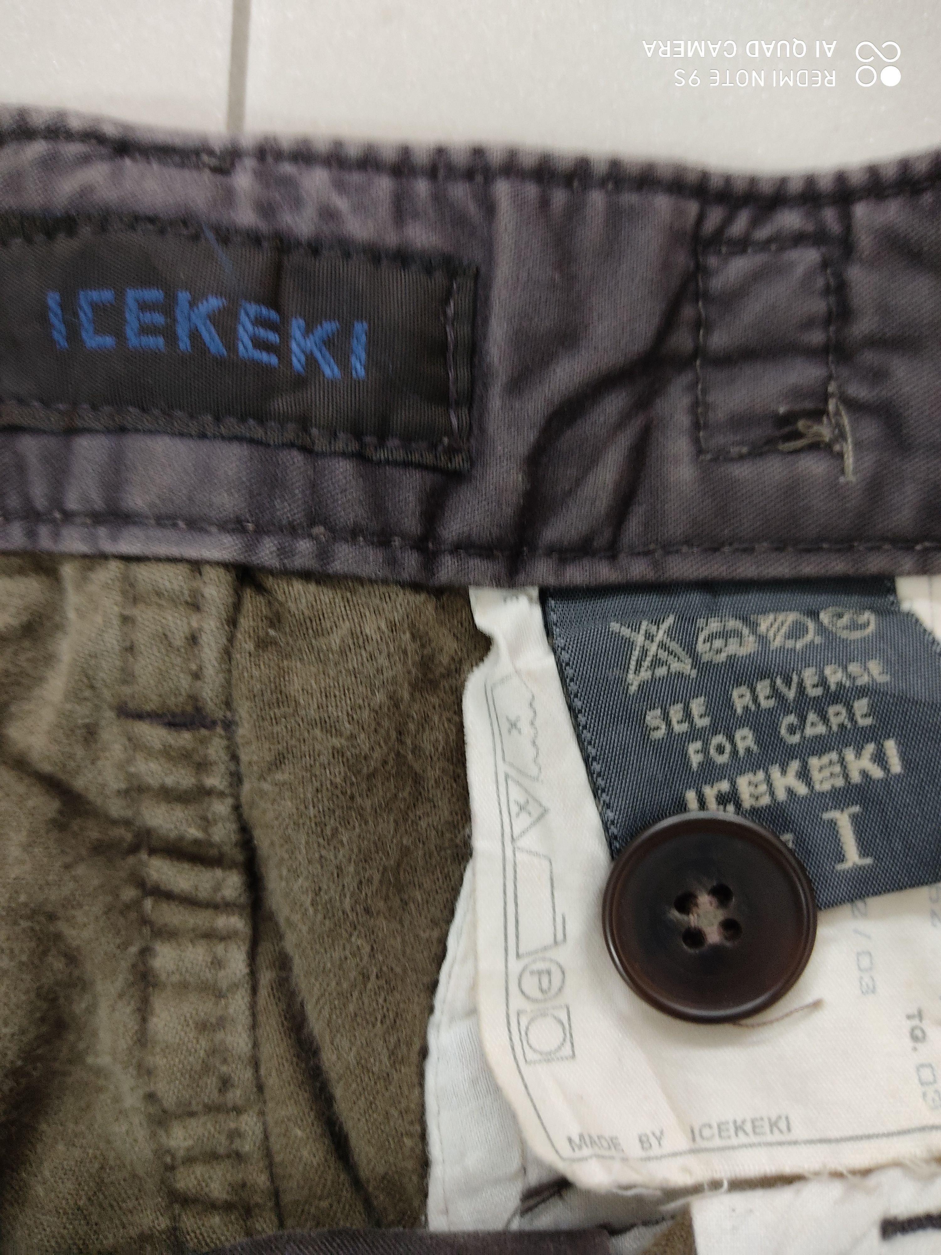 Japanese Brand Icekeki Multipocket Utility Cargo Pant Size US 31 - 9 Thumbnail