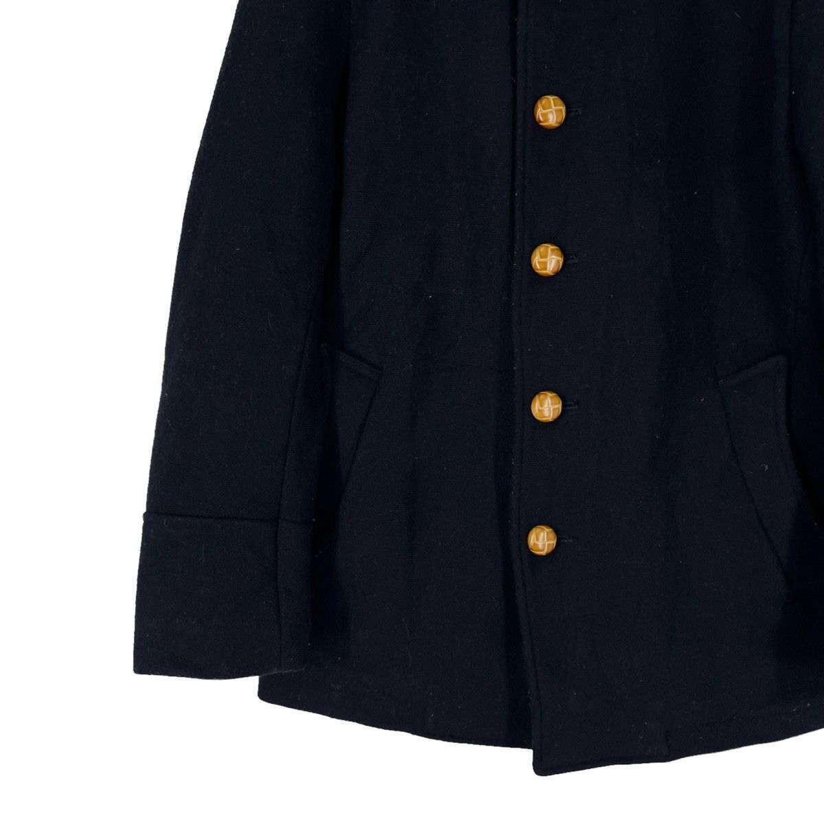 Japanese Brand VINTAGE WOOL JACKET SHIPS JAPAN ISSEY MIYAKE DESIGN Size US M / EU 48-50 / 2 - 3 Thumbnail