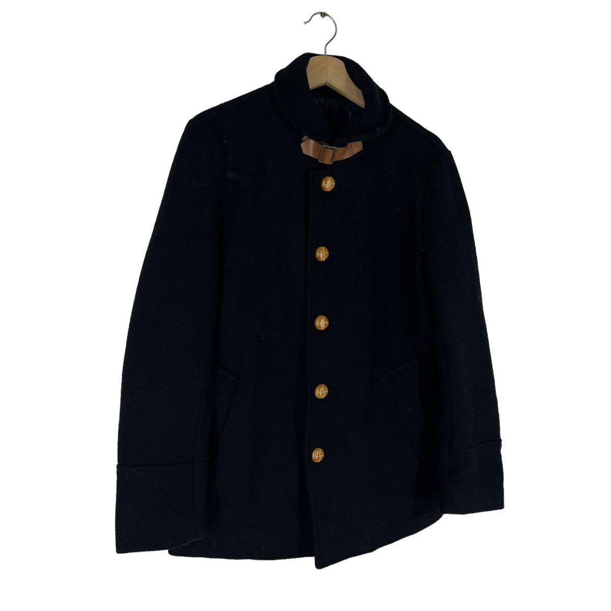 Japanese Brand VINTAGE WOOL JACKET SHIPS JAPAN ISSEY MIYAKE DESIGN Size US M / EU 48-50 / 2 - 2 Thumbnail