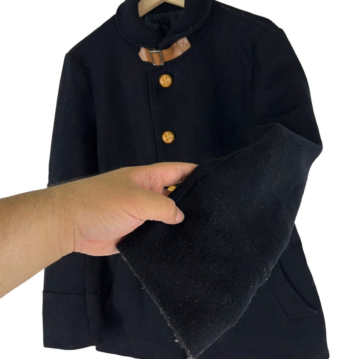 Japanese Brand VINTAGE WOOL JACKET SHIPS JAPAN ISSEY MIYAKE DESIGN Size US M / EU 48-50 / 2 - 6 Thumbnail
