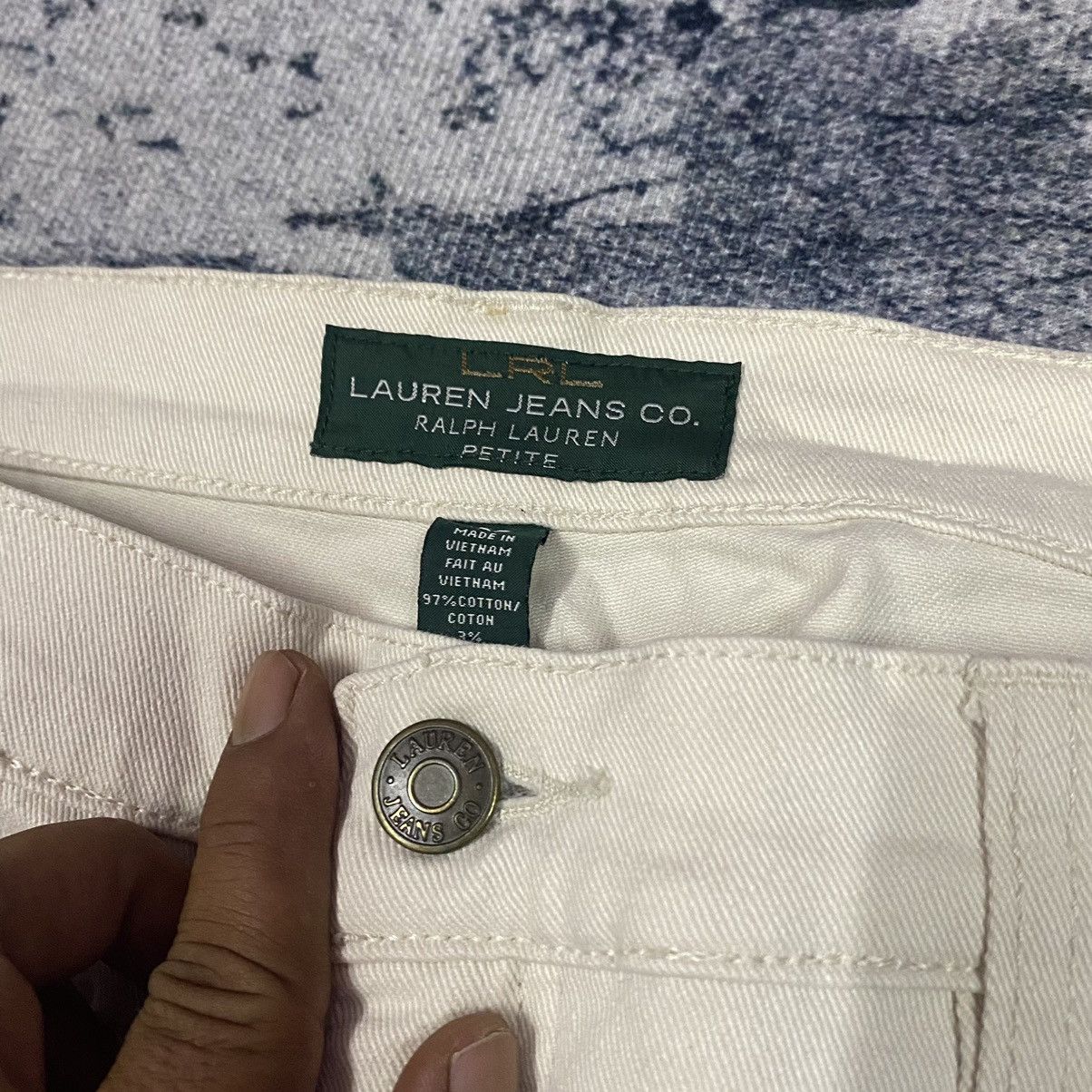 Lauren Ralph Lauren × Ralph Lauren × Vintage Vintage LRL Raplh Lauren PetiteClassic Strigh Jeans Size US 32 / EU 48 - 7 Thumbnail