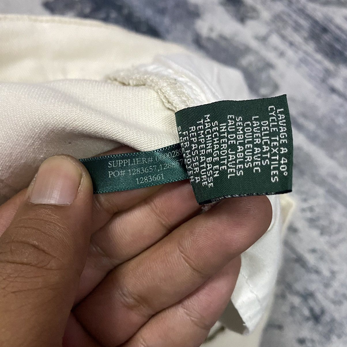 Lauren Ralph Lauren × Ralph Lauren × Vintage Vintage LRL Raplh Lauren PetiteClassic Strigh Jeans Size US 32 / EU 48 - 9 Thumbnail