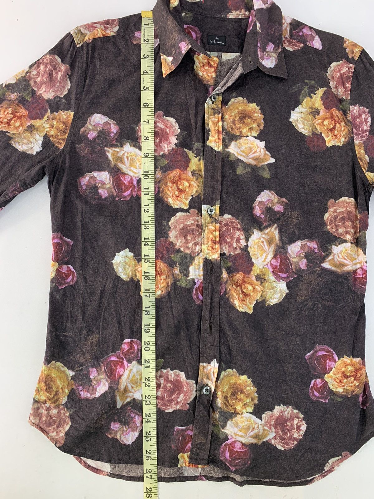 Paul Smith Hype Paul Smith PS Luxury Art Floral All Over Shirt Size M / US 6-8 / IT 42-44 - 7 Thumbnail