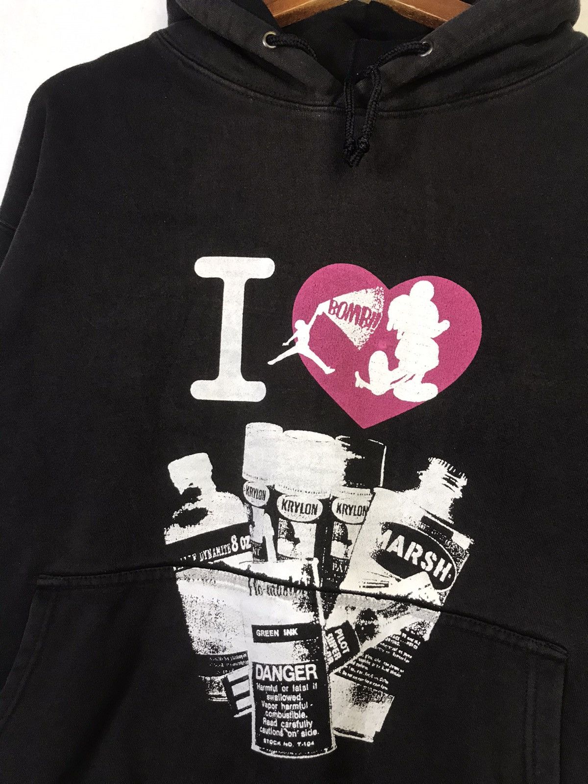 Japanese Brand × Vintage XNT Japanese Streetwear Rare Graphic Hoodie Size US L / EU 52-54 / 3 - 3 Thumbnail