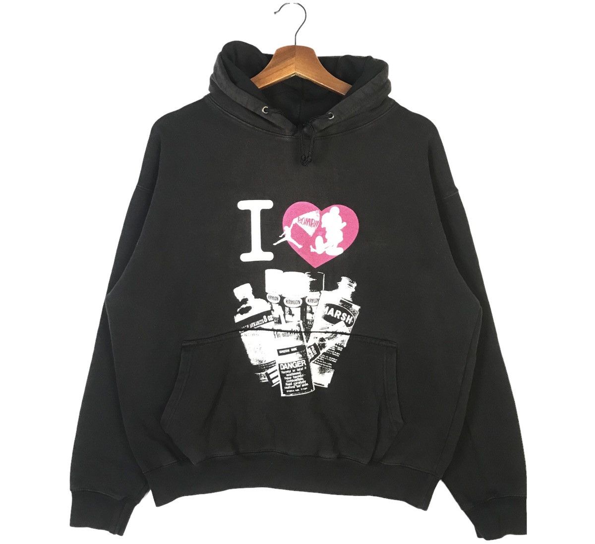 Japanese Brand × Vintage XNT Japanese Streetwear Rare Graphic Hoodie Size US L / EU 52-54 / 3 - 1 Thumbnail