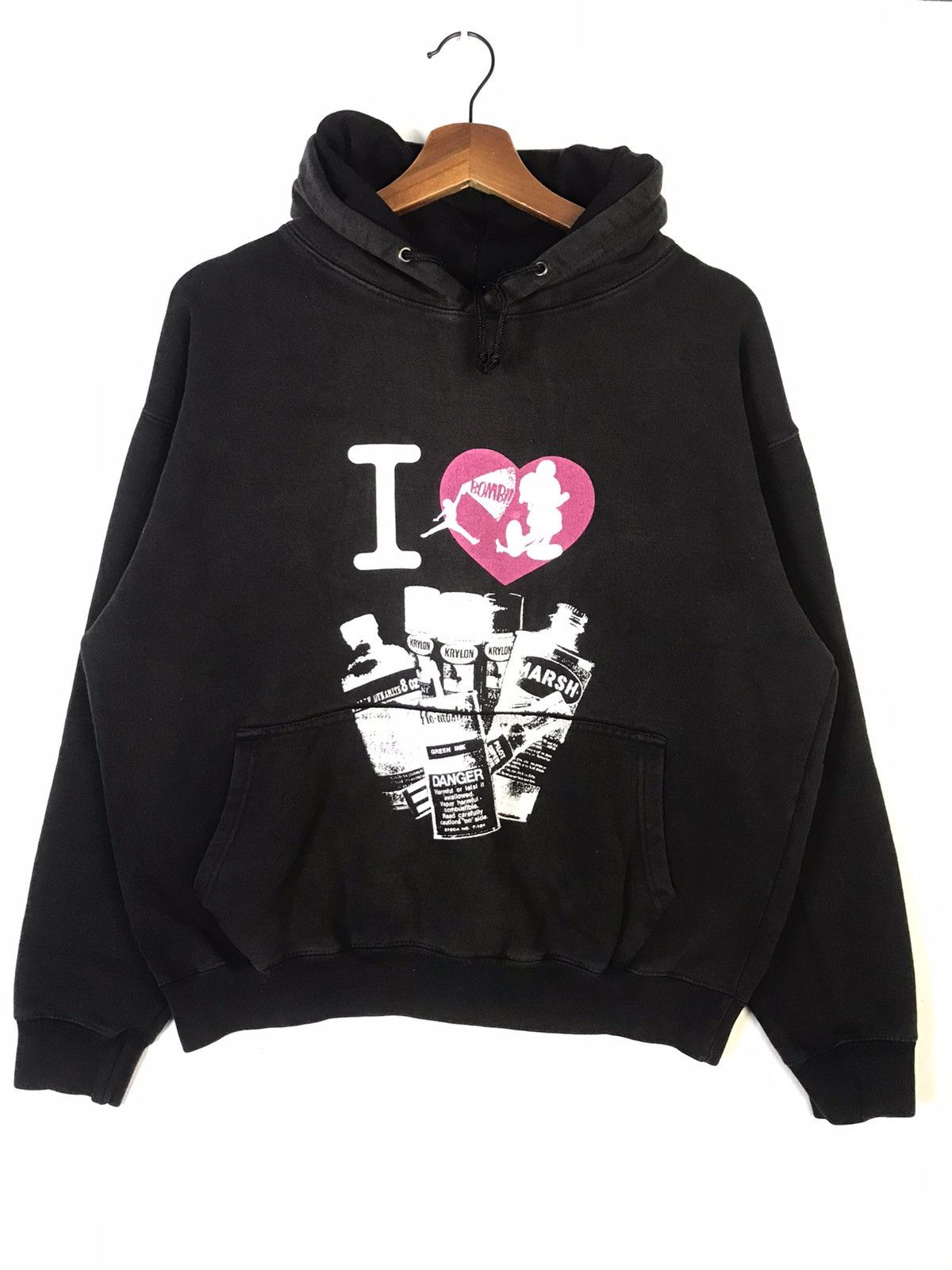 Japanese Brand × Vintage XNT Japanese Streetwear Rare Graphic Hoodie Size US L / EU 52-54 / 3 - 2 Thumbnail