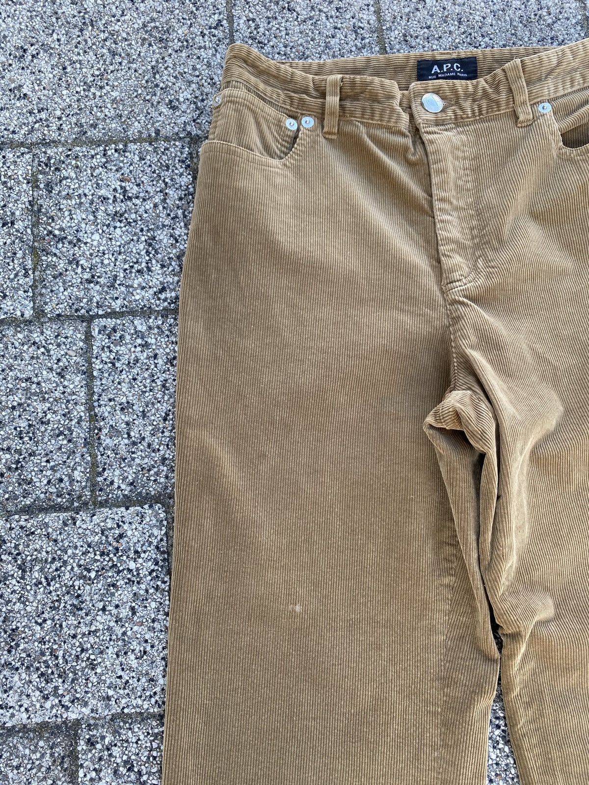 A.P.C. × Vintage Vintage APC Rue Madame Paris 26 corduroy pants Size US 26 / EU 42 - 2 Thumbnail