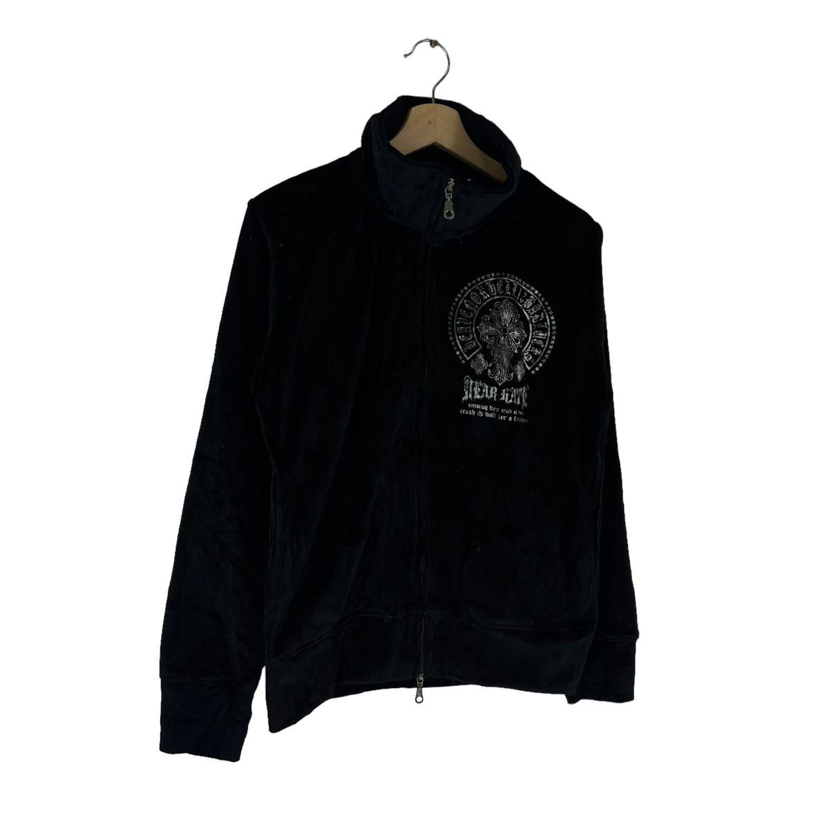 Japanese Brand VINTAGE ZIPPER JACKET DESIGN BIG LOGO Size US M / EU 48-50 / 2 - 2 Thumbnail
