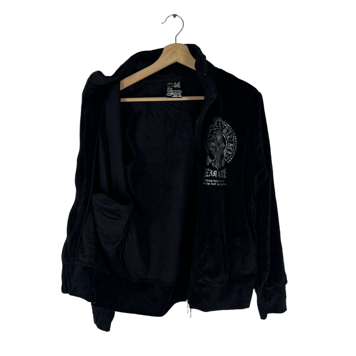 Japanese Brand VINTAGE ZIPPER JACKET DESIGN BIG LOGO Size US M / EU 48-50 / 2 - 8 Thumbnail