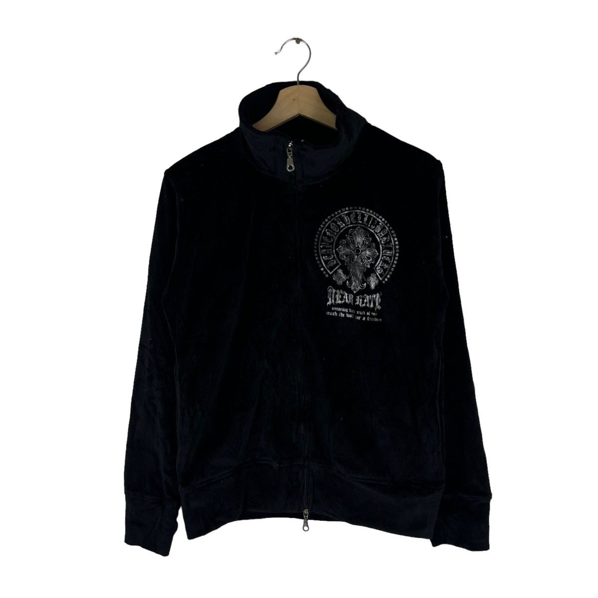 Japanese Brand VINTAGE ZIPPER JACKET DESIGN BIG LOGO Size US M / EU 48-50 / 2 - 3 Thumbnail