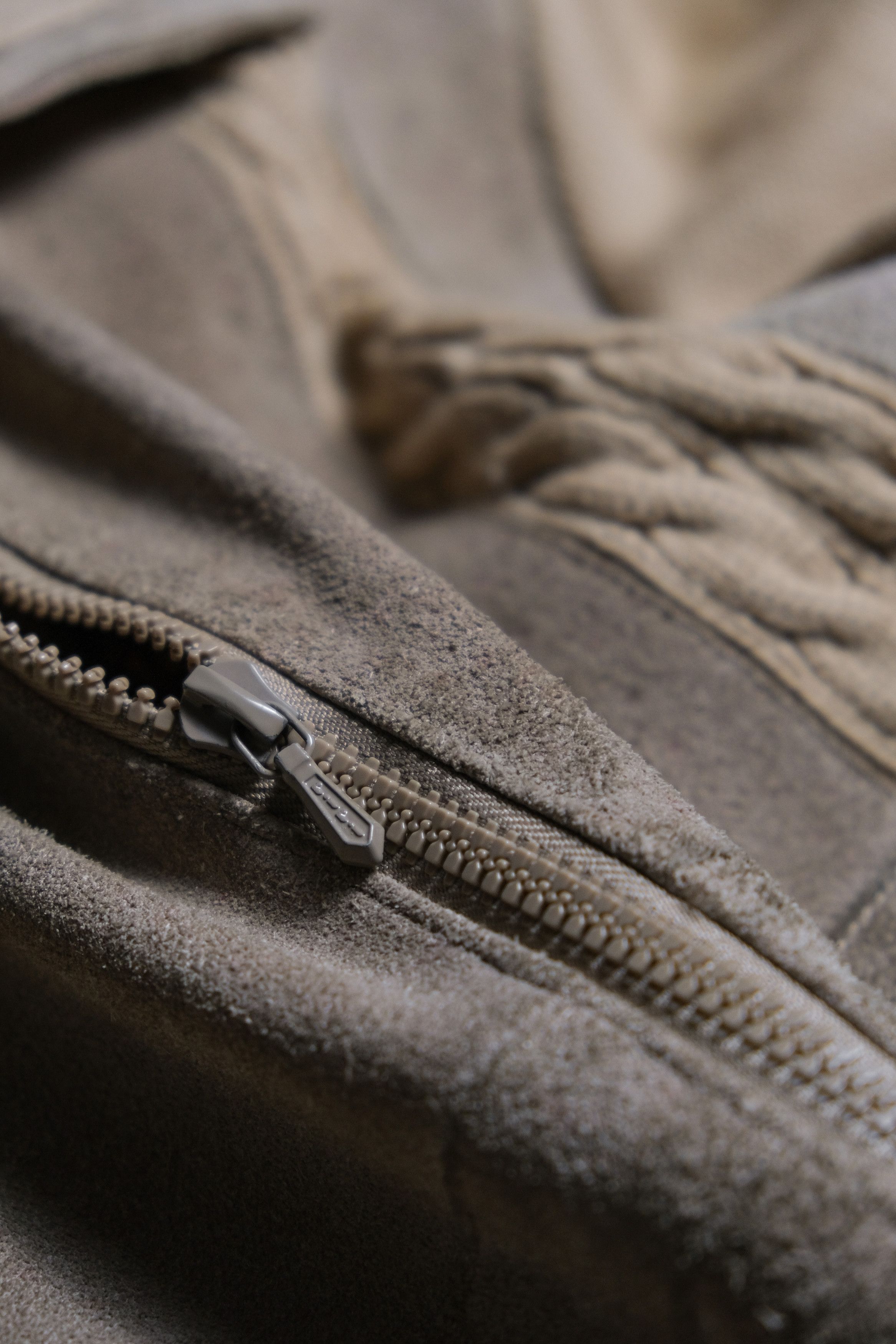 Number (N)ine Number (N)ine 03A/W Card Peroid Suede Learher Knit Jacket Size US M / EU 48-50 / 2 - 4 Thumbnail