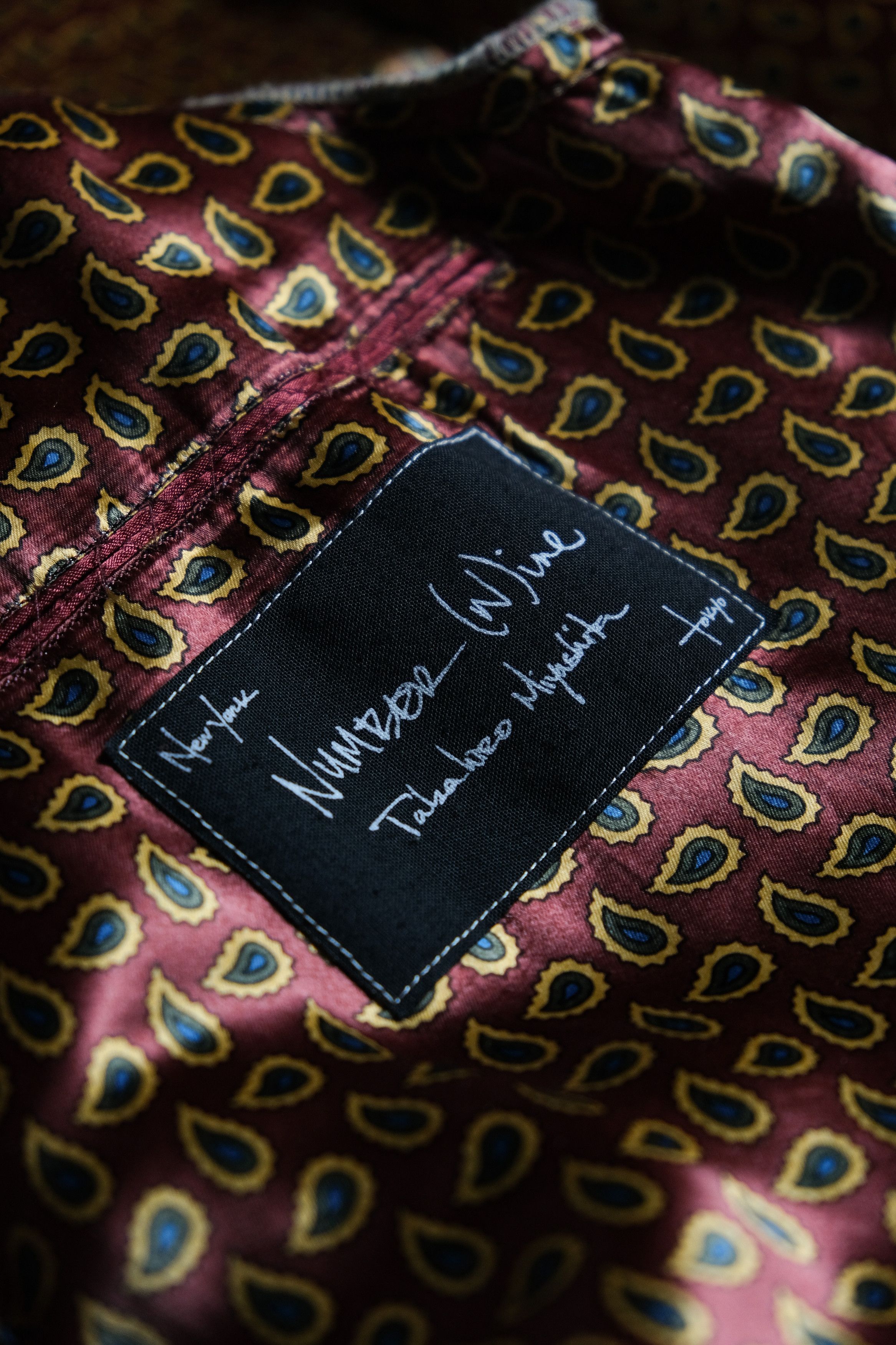 Number (N)ine Number (N)ine 03A/W Card Peroid Suede Learher Knit Jacket Size US M / EU 48-50 / 2 - 3 Thumbnail