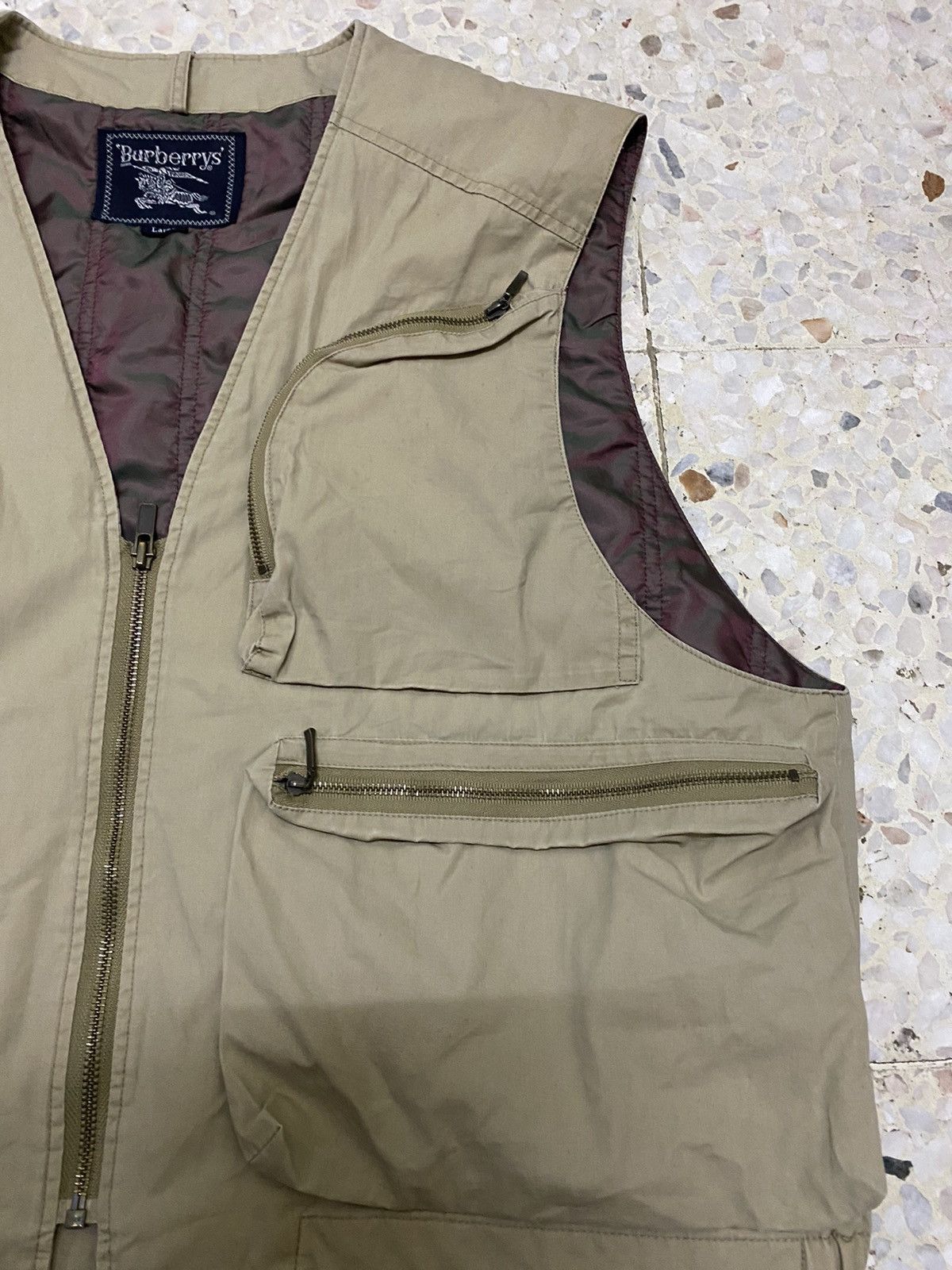 Burberry Burberry Tactical Vest Design Multi Pocket Design Size US L / EU 52-54 / 3 - 5 Thumbnail