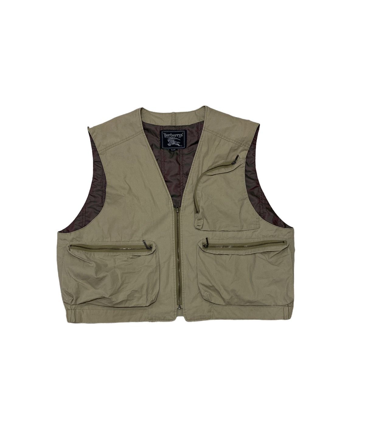 Burberry Burberry Tactical Vest Design Multi Pocket Design Size US L / EU 52-54 / 3 - 1 Thumbnail