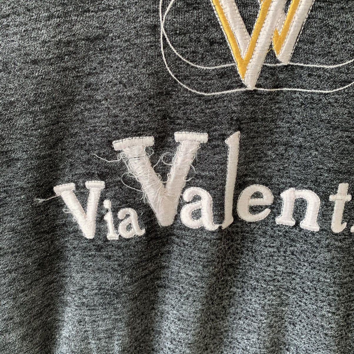 Valentino × Vintage Vintage Via Valentino Crewneck Sweatshirt Size US L / EU 52-54 / 3 - 3 Thumbnail