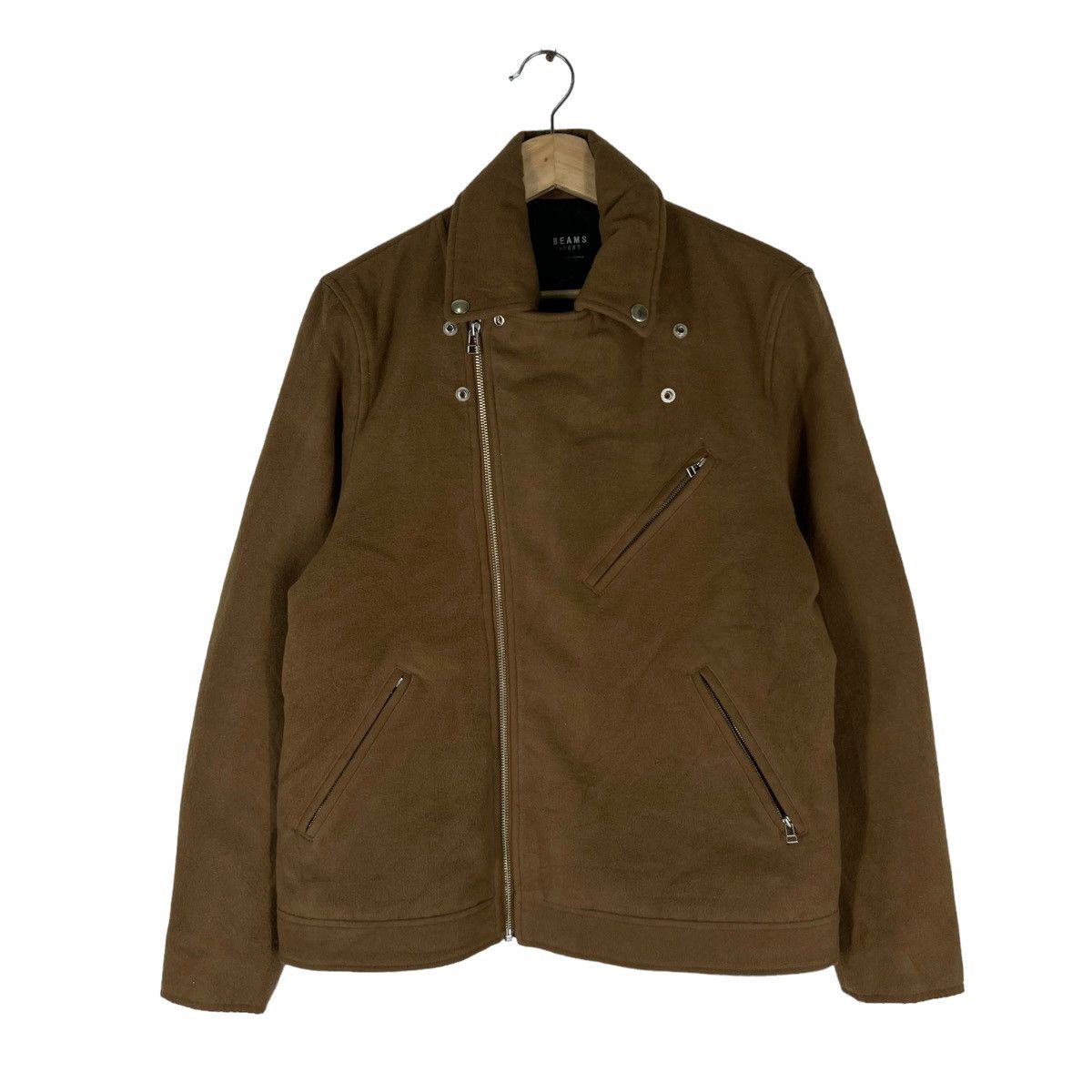 Beams Plus PARACHUTE BIKER JACKET DESIGN BEAMS HEARTS JAPAN Size US L / EU 52-54 / 3 - 2 Thumbnail