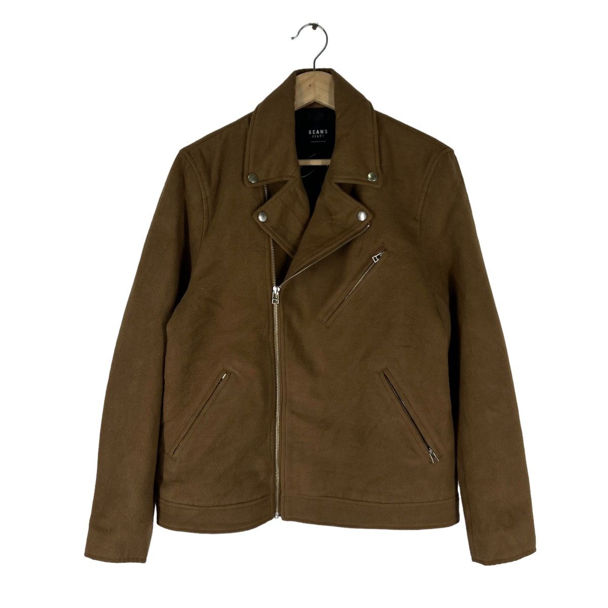 Beams Plus PARACHUTE BIKER JACKET DESIGN BEAMS HEARTS JAPAN Size US L / EU 52-54 / 3 - 1 Thumbnail