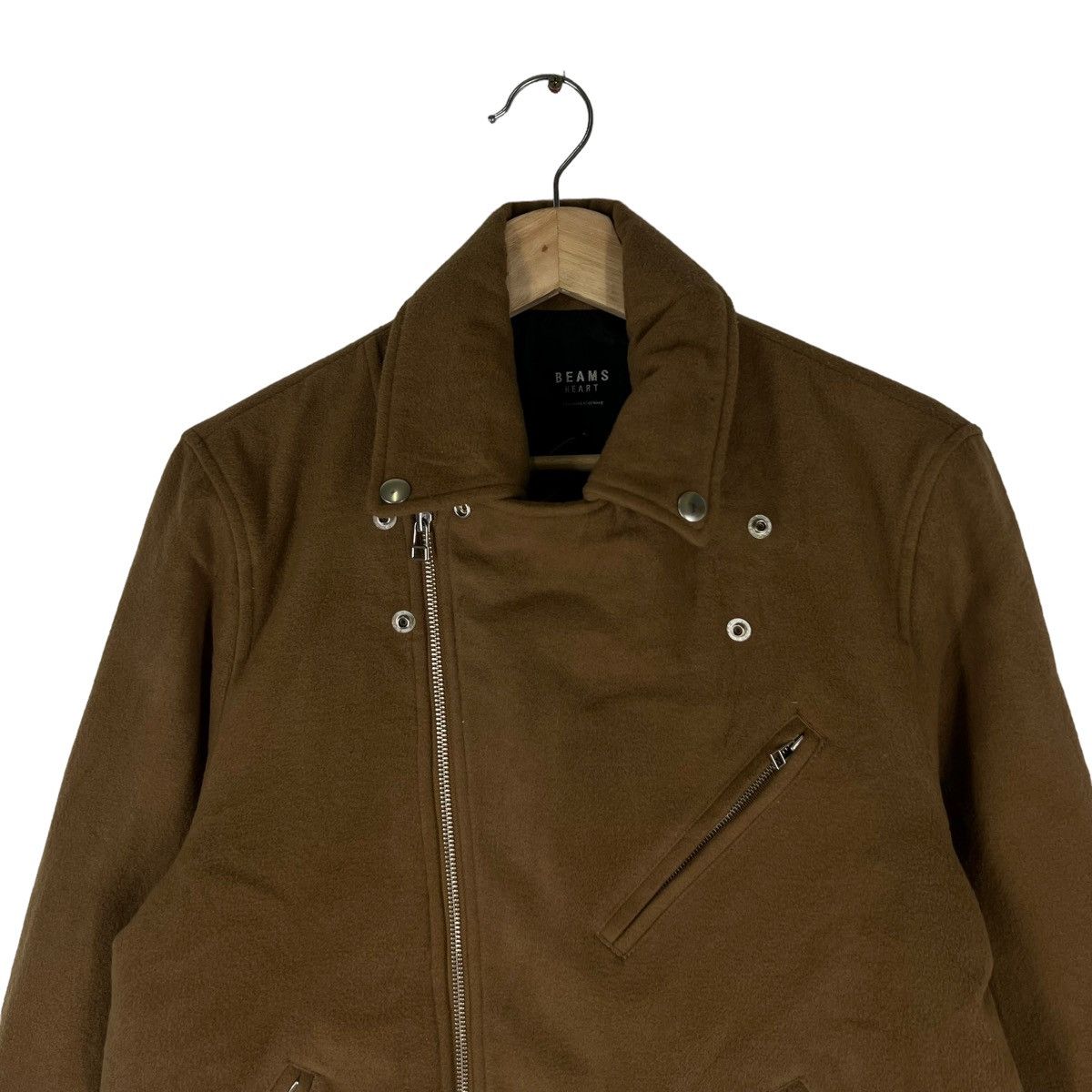 Beams Plus PARACHUTE BIKER JACKET DESIGN BEAMS HEARTS JAPAN Size US L / EU 52-54 / 3 - 4 Thumbnail
