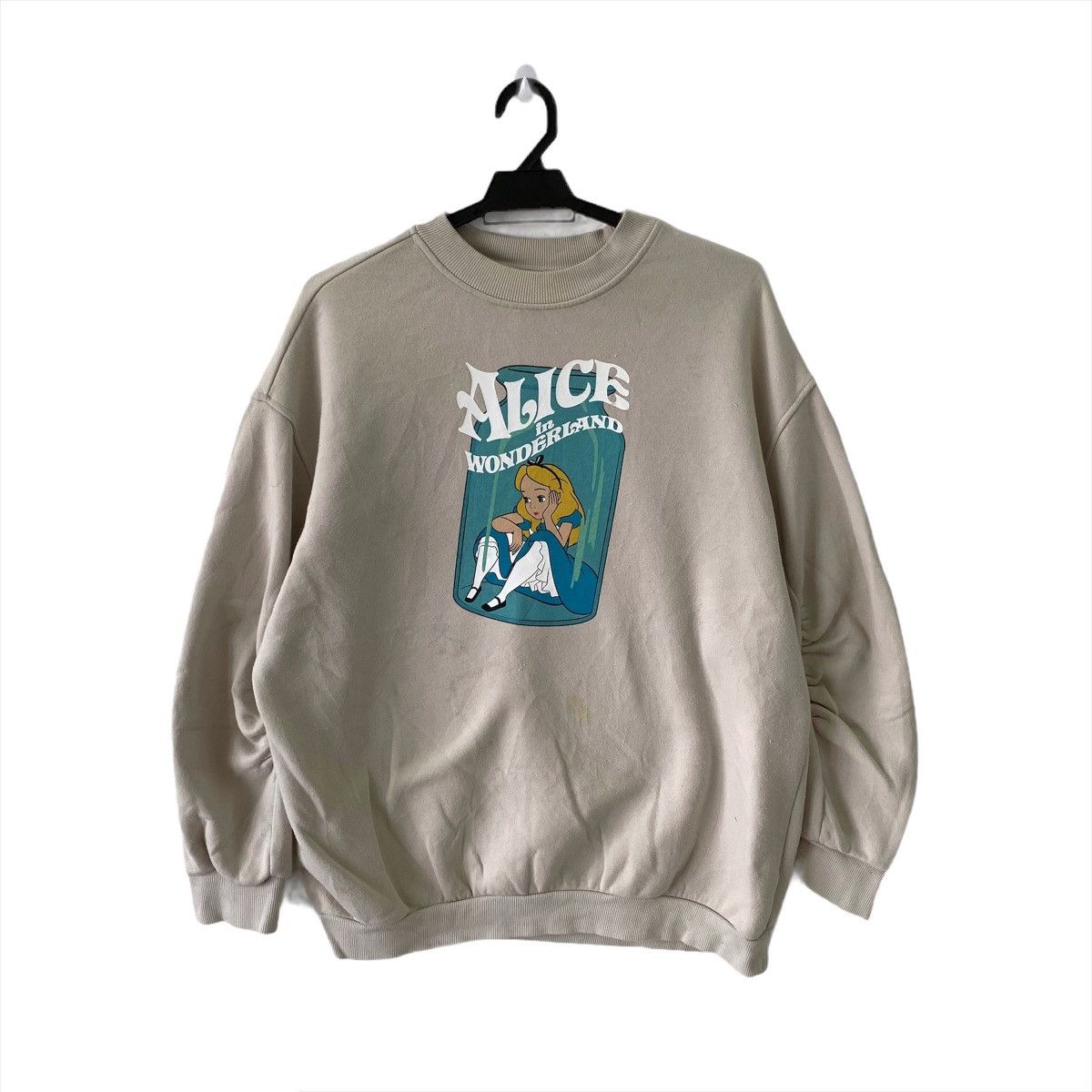 Cartoon Network × H&M Alice In Wonderland Crewneck Sweatshirt Size US M / EU 48-50 / 2 - 1 Thumbnail