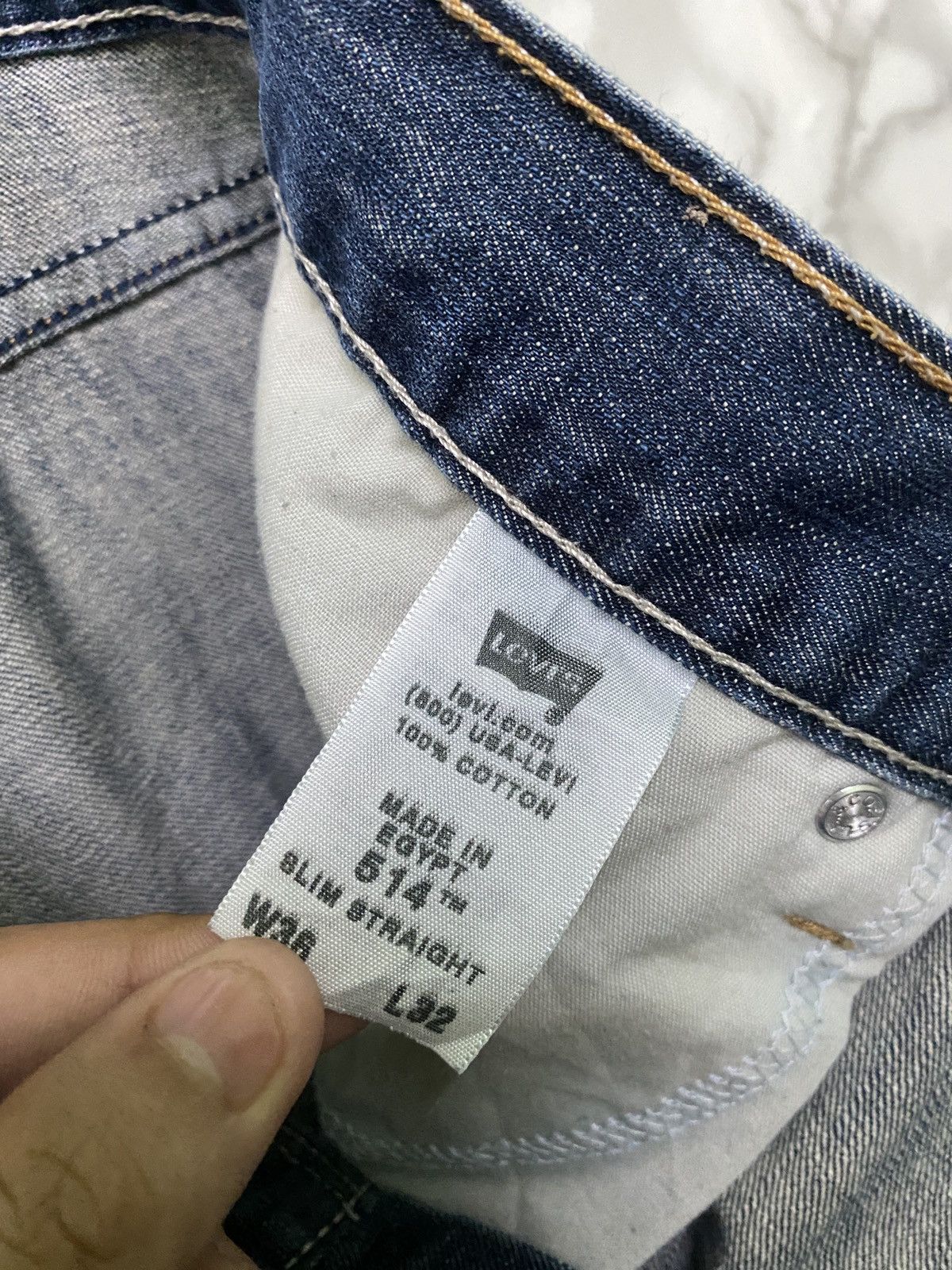 Levi's × Levi's Made & Crafted × Levi's Vintage Clothing LEVIS 514 Slim Straight Blue Denim-L53 Size US 36 / EU 52 - 16 Thumbnail