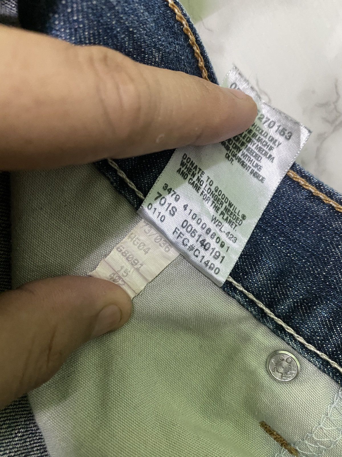 Levi's × Levi's Made & Crafted × Levi's Vintage Clothing LEVIS 514 Slim Straight Blue Denim-L53 Size US 36 / EU 52 - 18 Thumbnail