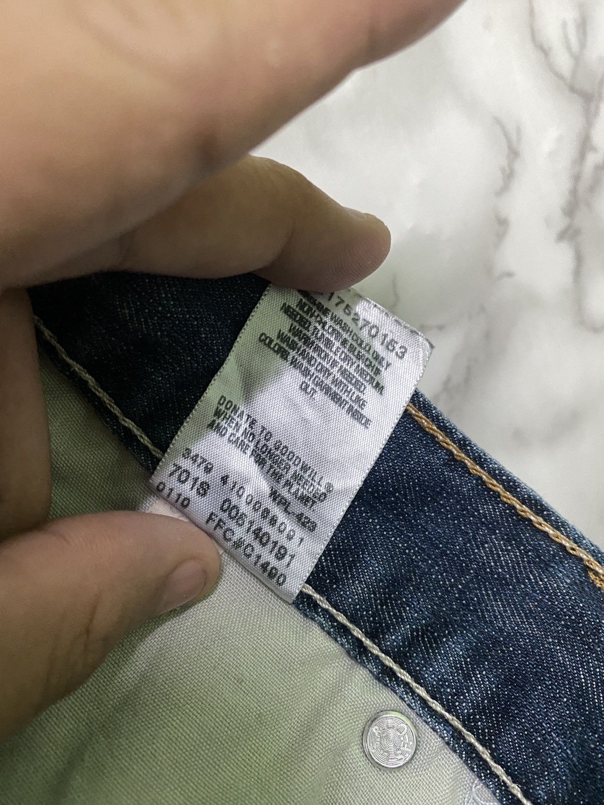 Levi's × Levi's Made & Crafted × Levi's Vintage Clothing LEVIS 514 Slim Straight Blue Denim-L53 Size US 36 / EU 52 - 17 Thumbnail