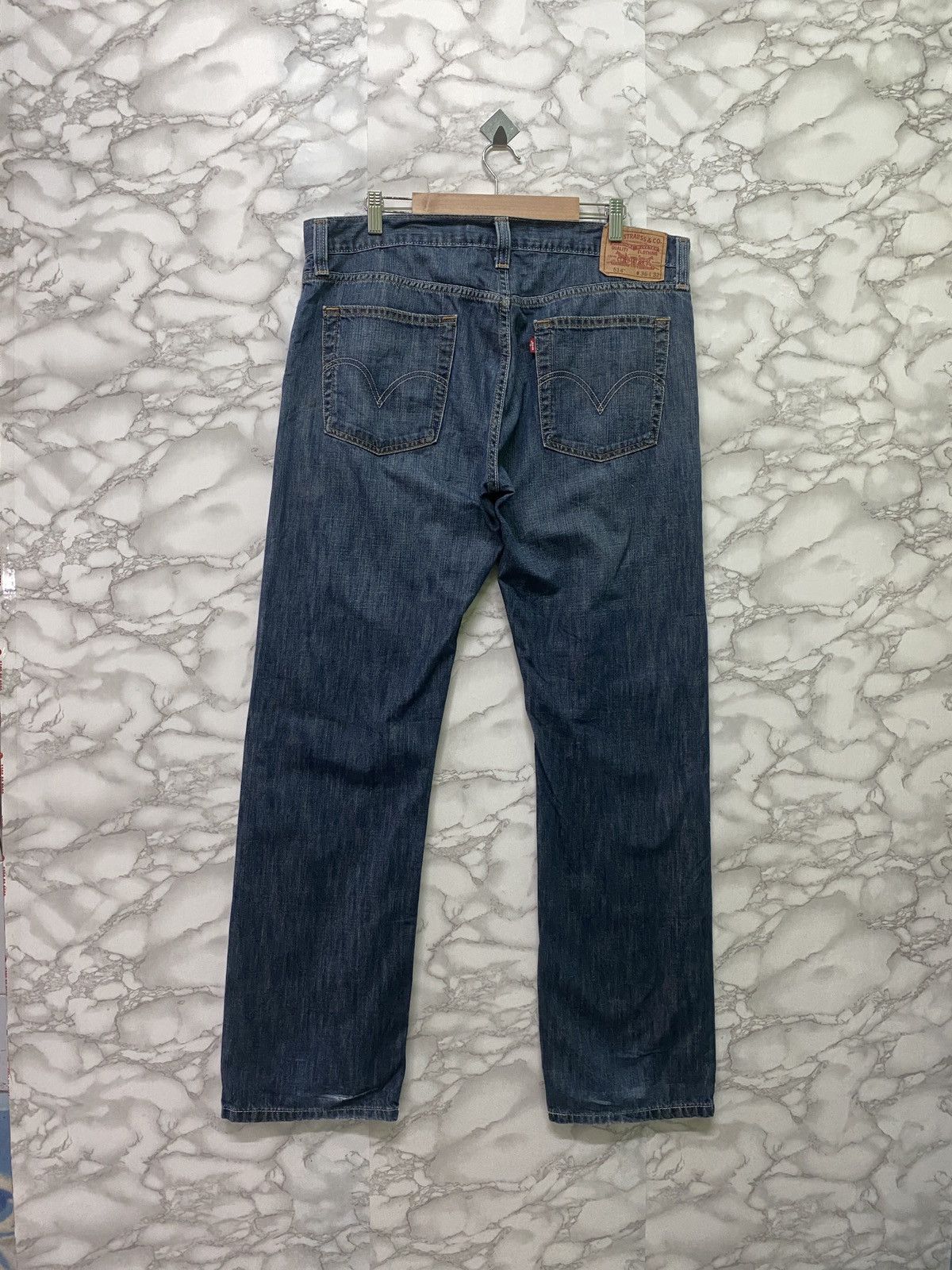 Levi's × Levi's Made & Crafted × Levi's Vintage Clothing LEVIS 514 Slim Straight Blue Denim-L53 Size US 36 / EU 52 - 2 Thumbnail