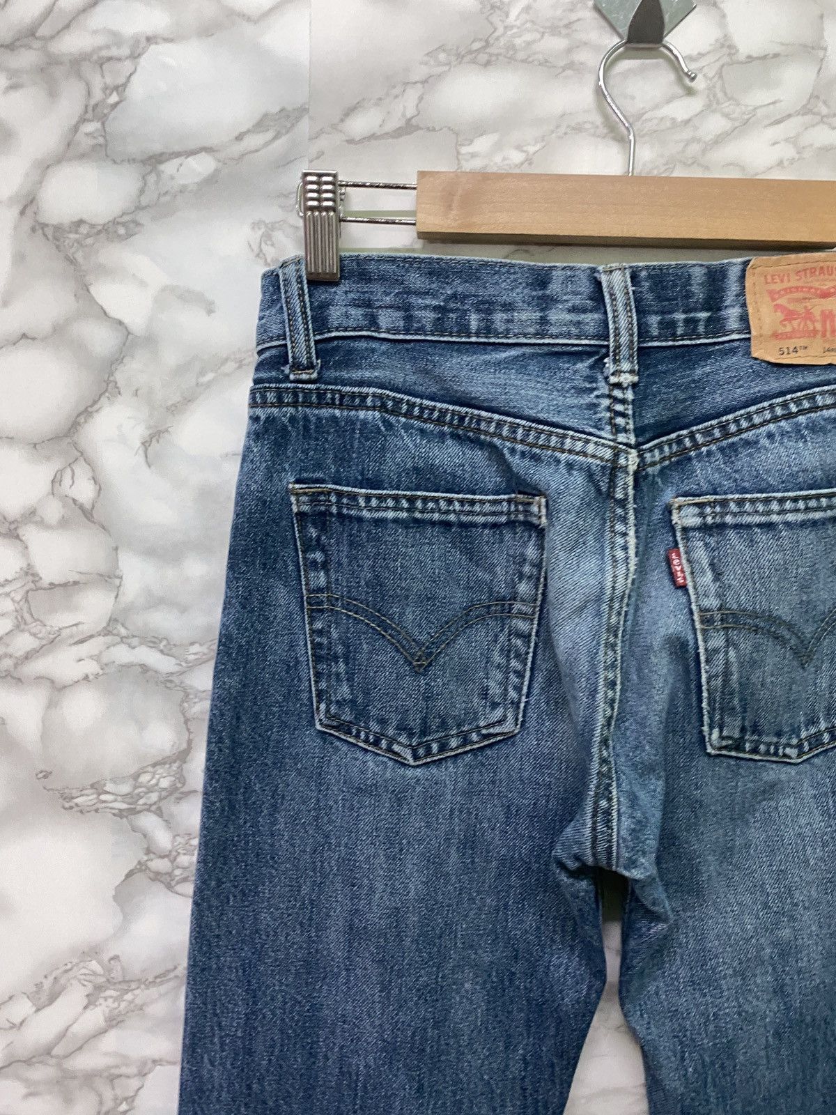 Levi's × Levi's Vintage Clothing × Vintage Vintage Levis 514 Straight Low Rise Distressed Denim -L19 Size US 28 / EU 44 - 9 Thumbnail