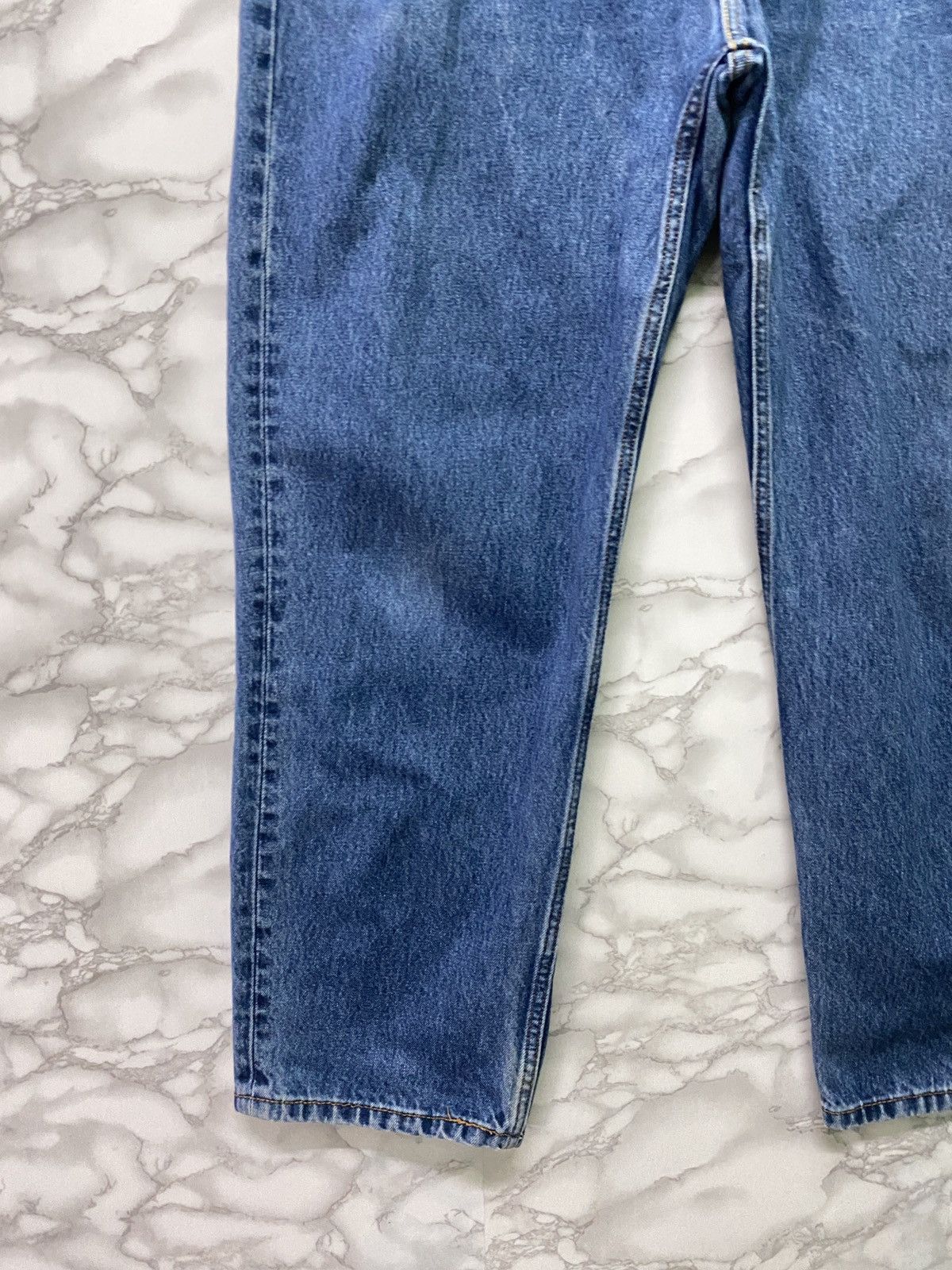 Levi's × Levi's Vintage Clothing × Vintage Levi's 550 Blue Denim Distressed Jeans - L9 Size US 40 / EU 56 - 6 Thumbnail