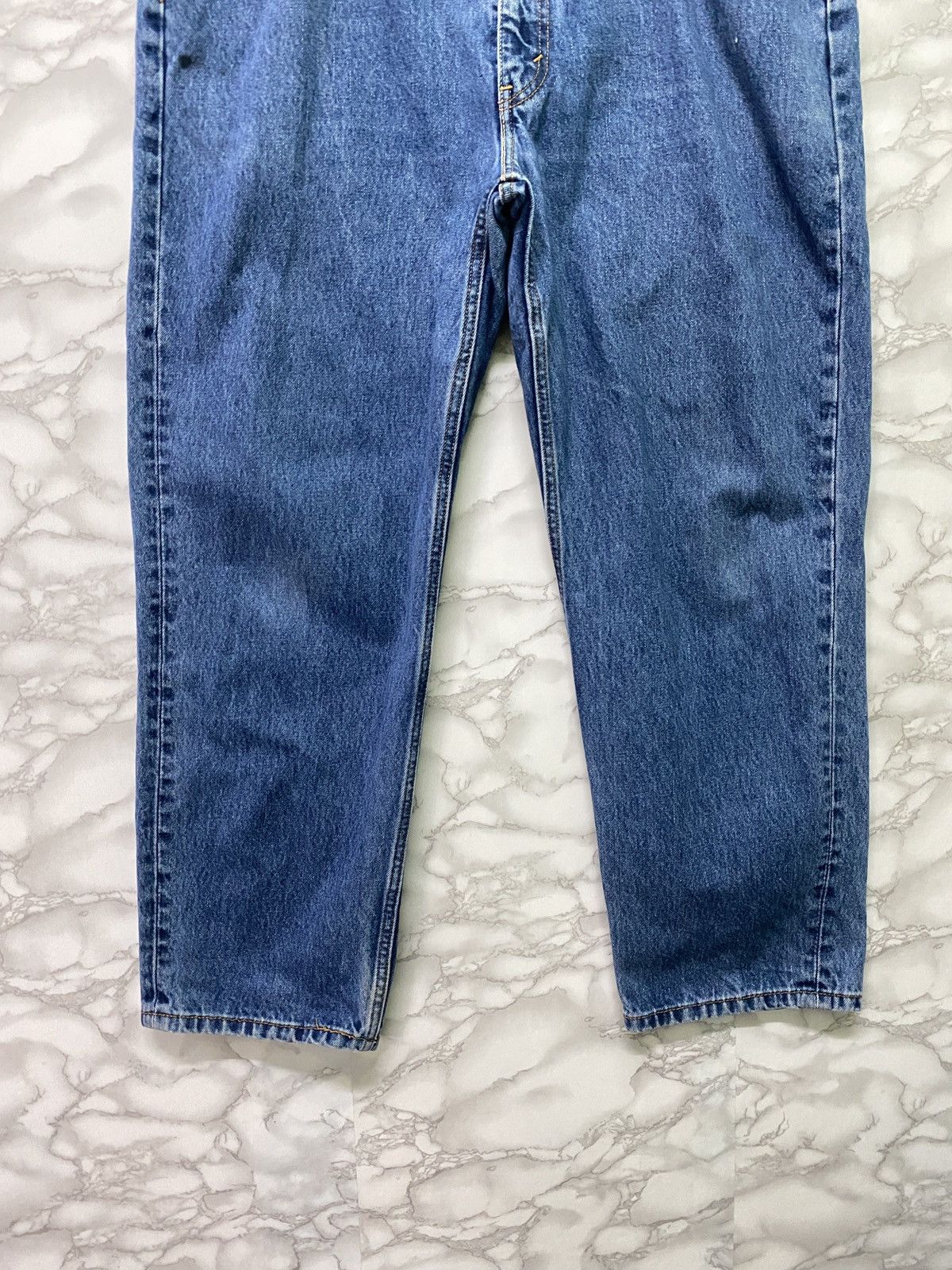 Levi's × Levi's Vintage Clothing × Vintage Levi's 550 Blue Denim Distressed Jeans - L9 Size US 40 / EU 56 - 8 Thumbnail