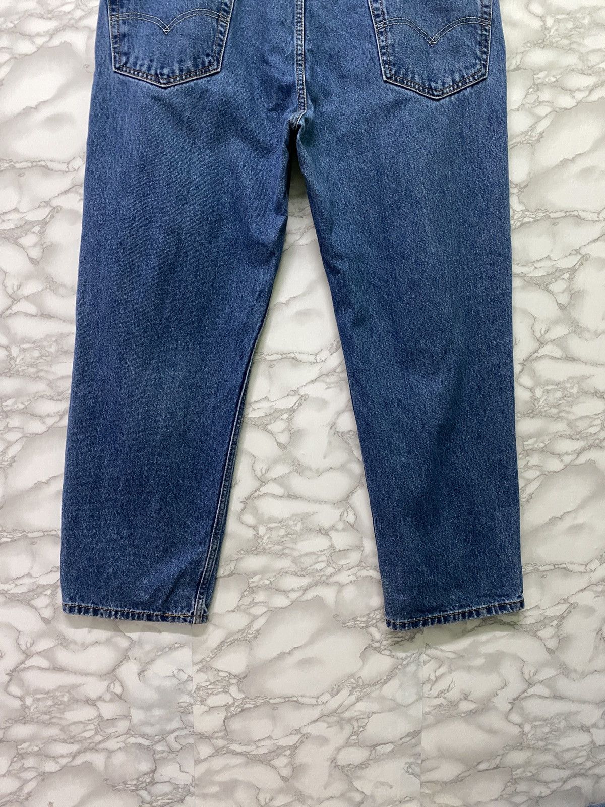 Levi's × Levi's Vintage Clothing × Vintage Levi's 550 Blue Denim Distressed Jeans - L9 Size US 40 / EU 56 - 14 Thumbnail