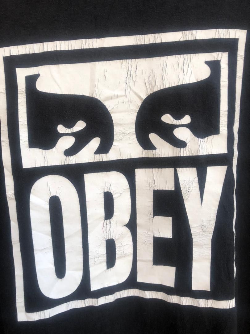 Japanese Brand × Obey × Vintage Vintage Obey Streetwear Designer Fashion Style Shirt Size US XL / EU 56 / 4 - 4 Thumbnail