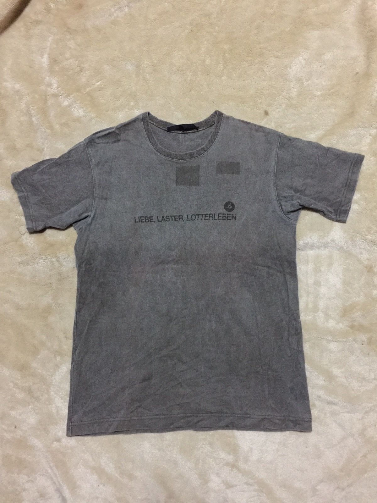 Designer × Japanese Brand × RIPVANWINKLE Rip Van Winkle Faded Black Vintage Tee Size US XS / EU 42 / 0 - 3 Thumbnail