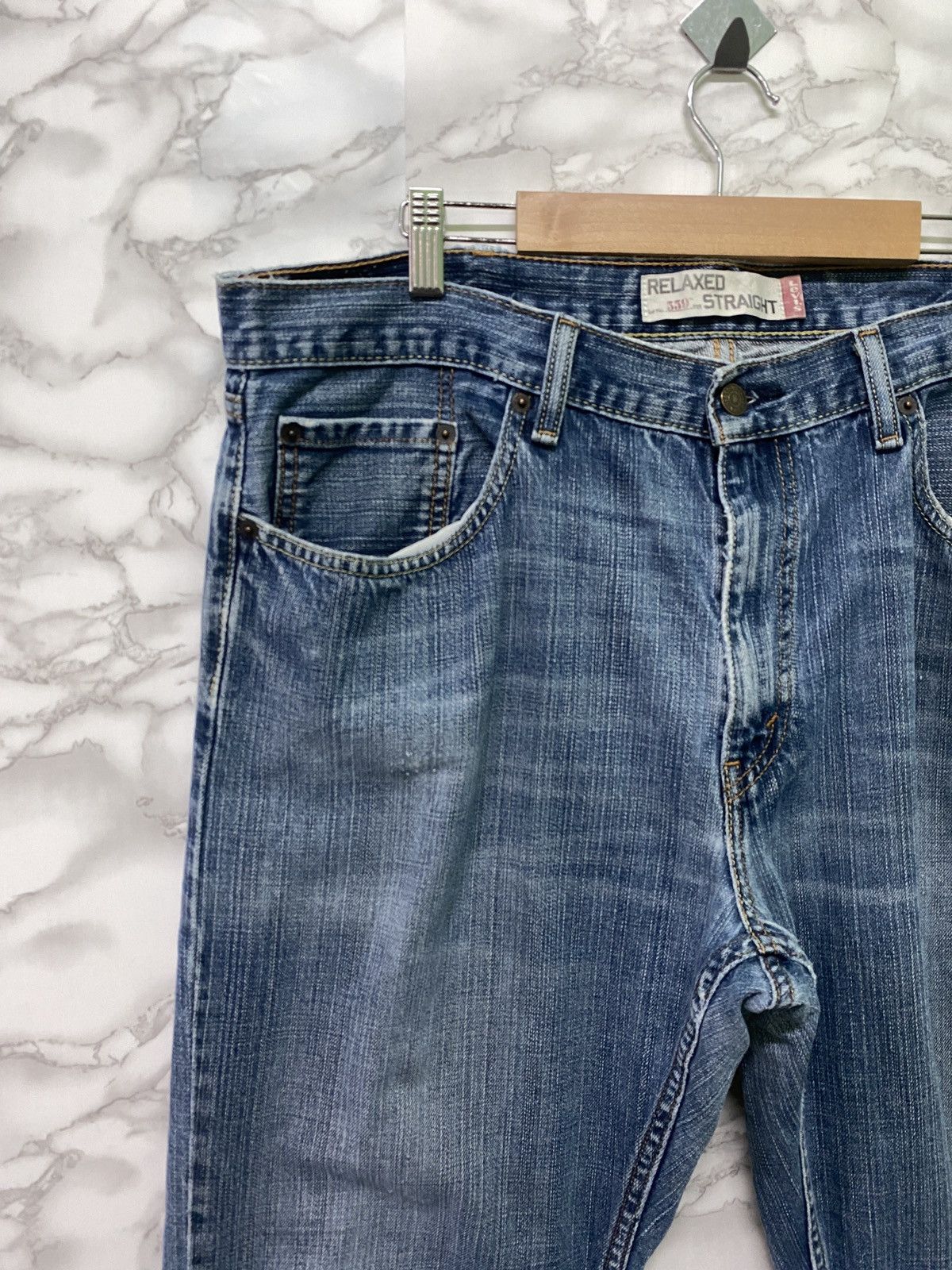 Levi's × Levi's Vintage Clothing 🔥steals🔥Levi's 559 Relaxed Straight Denim- L20 Size US 38 / EU 54 - 4 Thumbnail