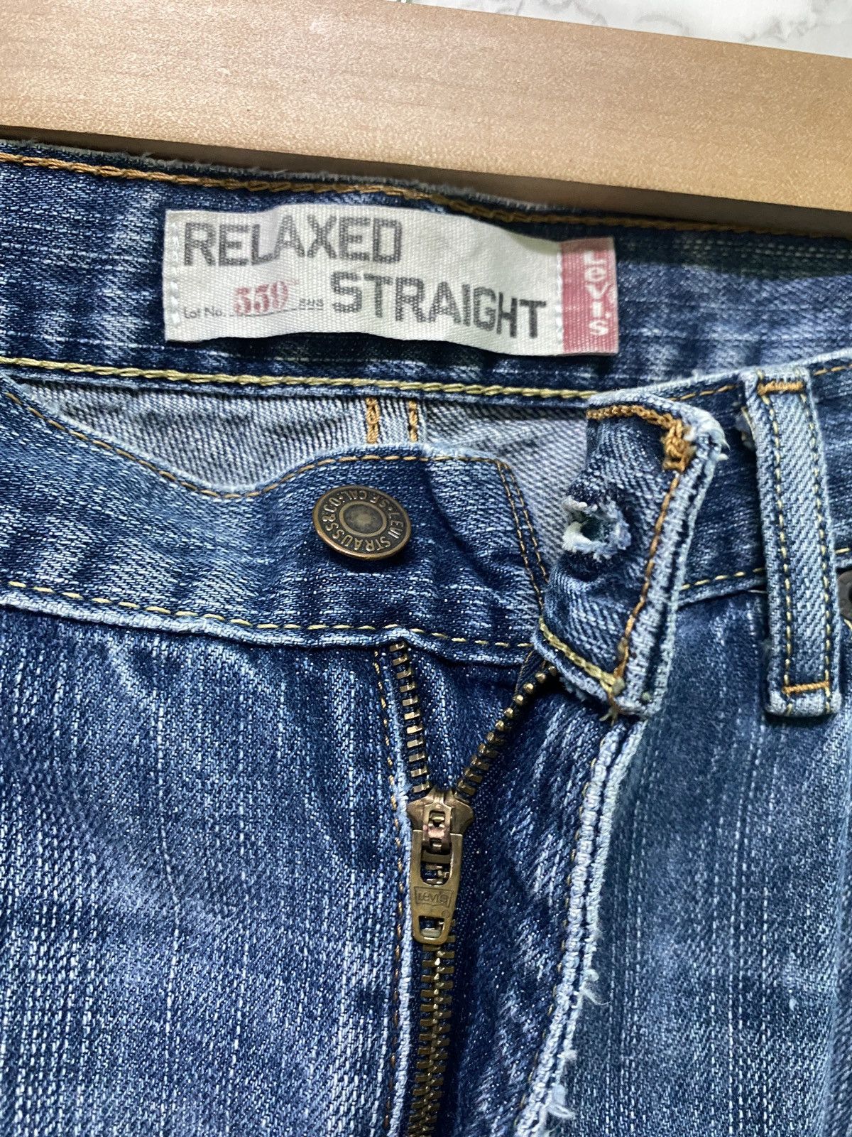 Levi's × Levi's Vintage Clothing 🔥steals🔥Levi's 559 Relaxed Straight Denim- L20 Size US 38 / EU 54 - 18 Thumbnail