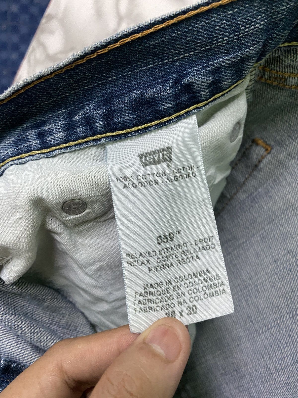 Levi's × Levi's Vintage Clothing 🔥steals🔥Levi's 559 Relaxed Straight Denim- L20 Size US 38 / EU 54 - 19 Thumbnail