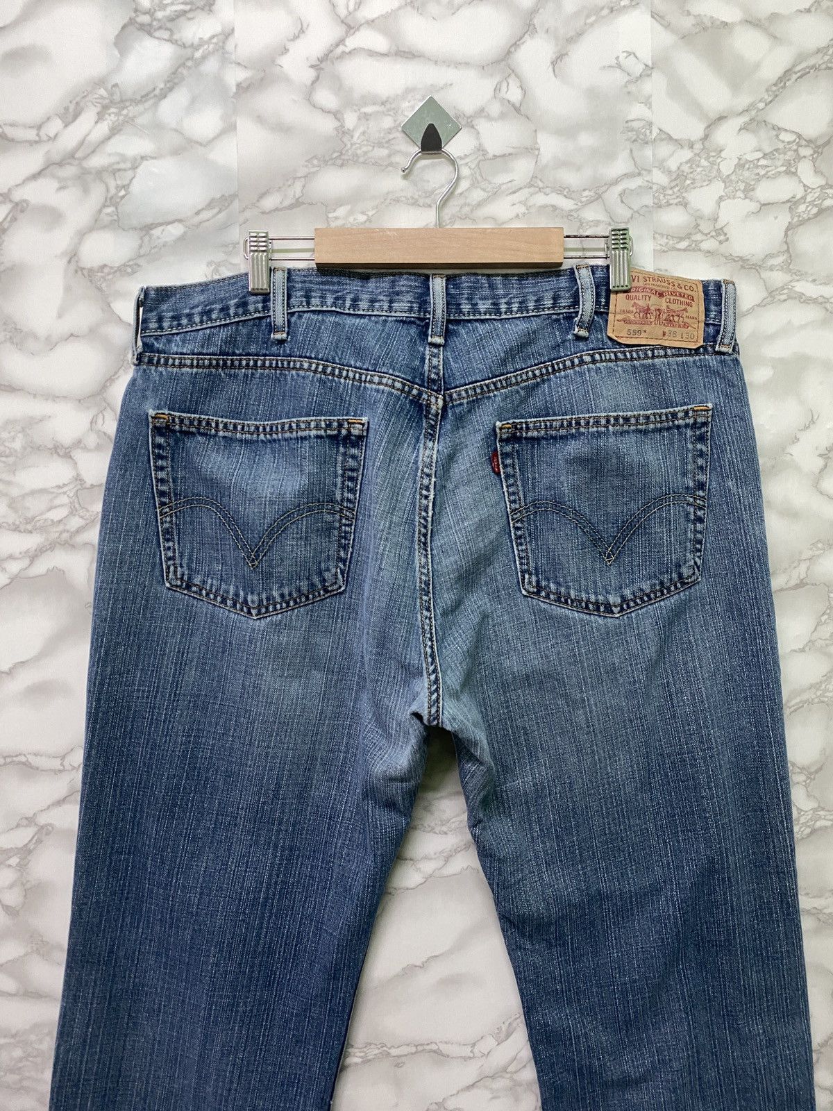 Levi's × Levi's Vintage Clothing 🔥steals🔥Levi's 559 Relaxed Straight Denim- L20 Size US 38 / EU 54 - 9 Thumbnail