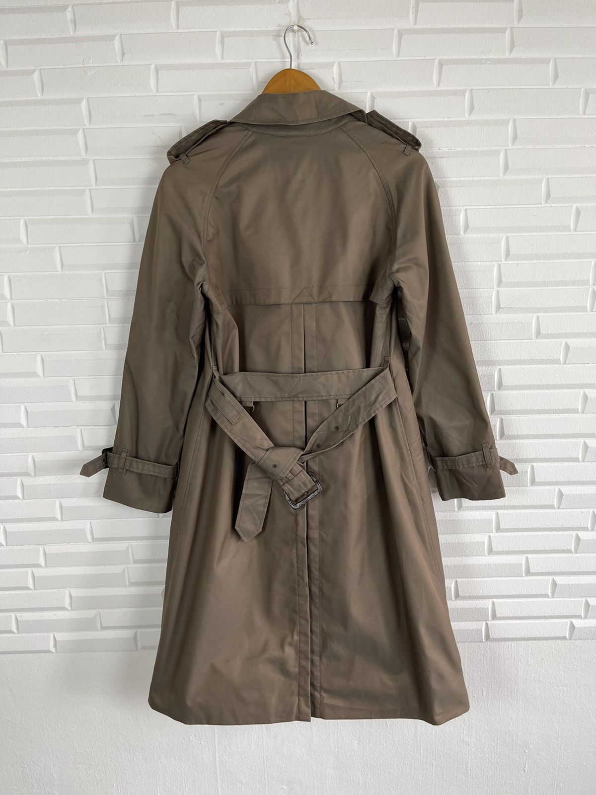 Barneys New York Vintage DOUBLE BREAST BARNEYS NEW YORK Trench Coat Size US S / EU 44-46 / 1 - 3 Thumbnail