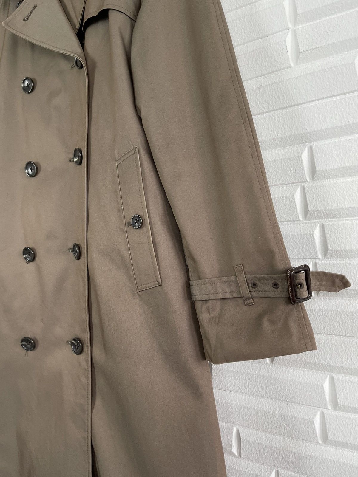 Barneys New York Vintage DOUBLE BREAST BARNEYS NEW YORK Trench Coat Size US S / EU 44-46 / 1 - 2 Thumbnail