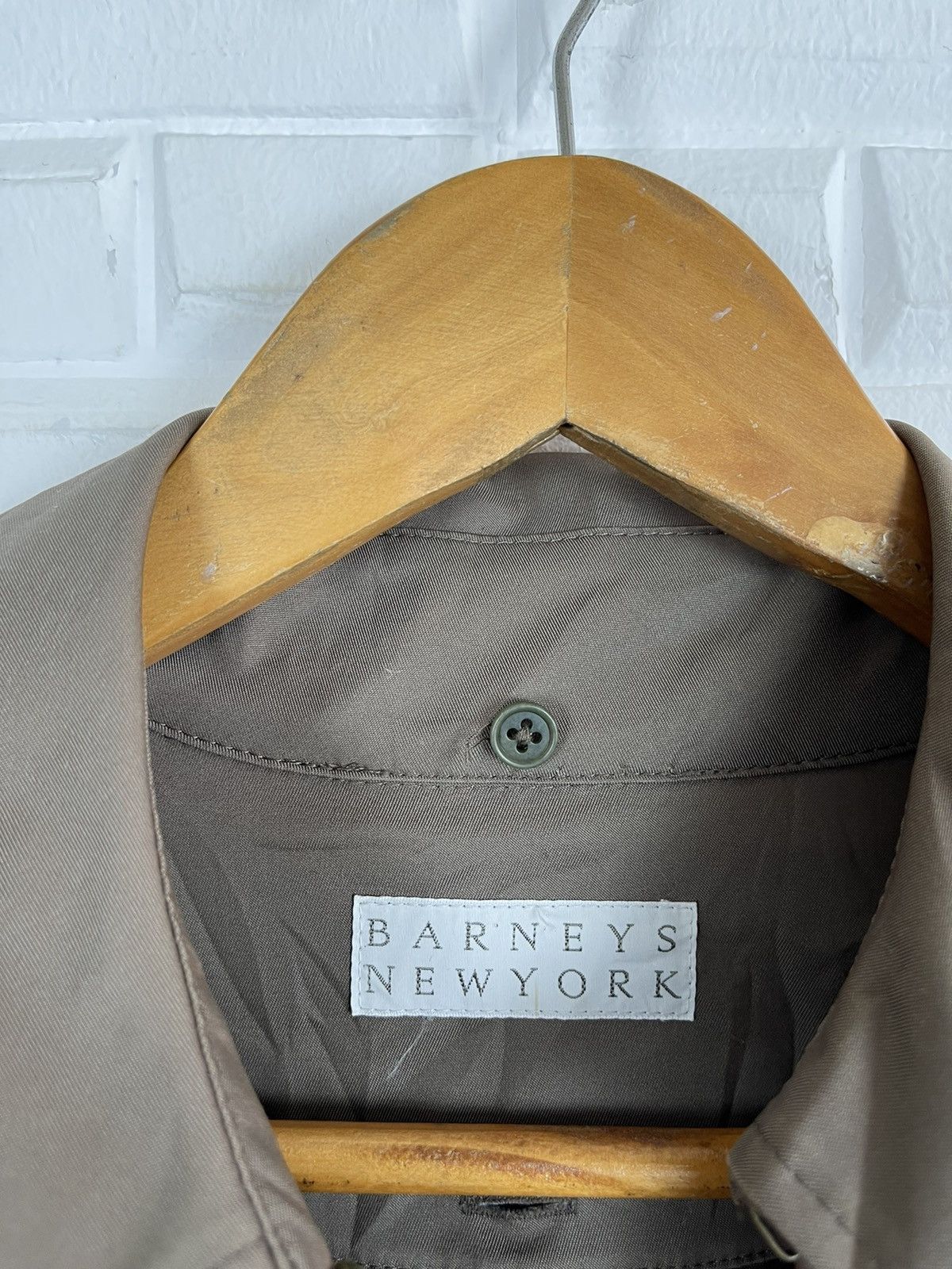 Barneys New York Vintage DOUBLE BREAST BARNEYS NEW YORK Trench Coat Size US S / EU 44-46 / 1 - 4 Thumbnail