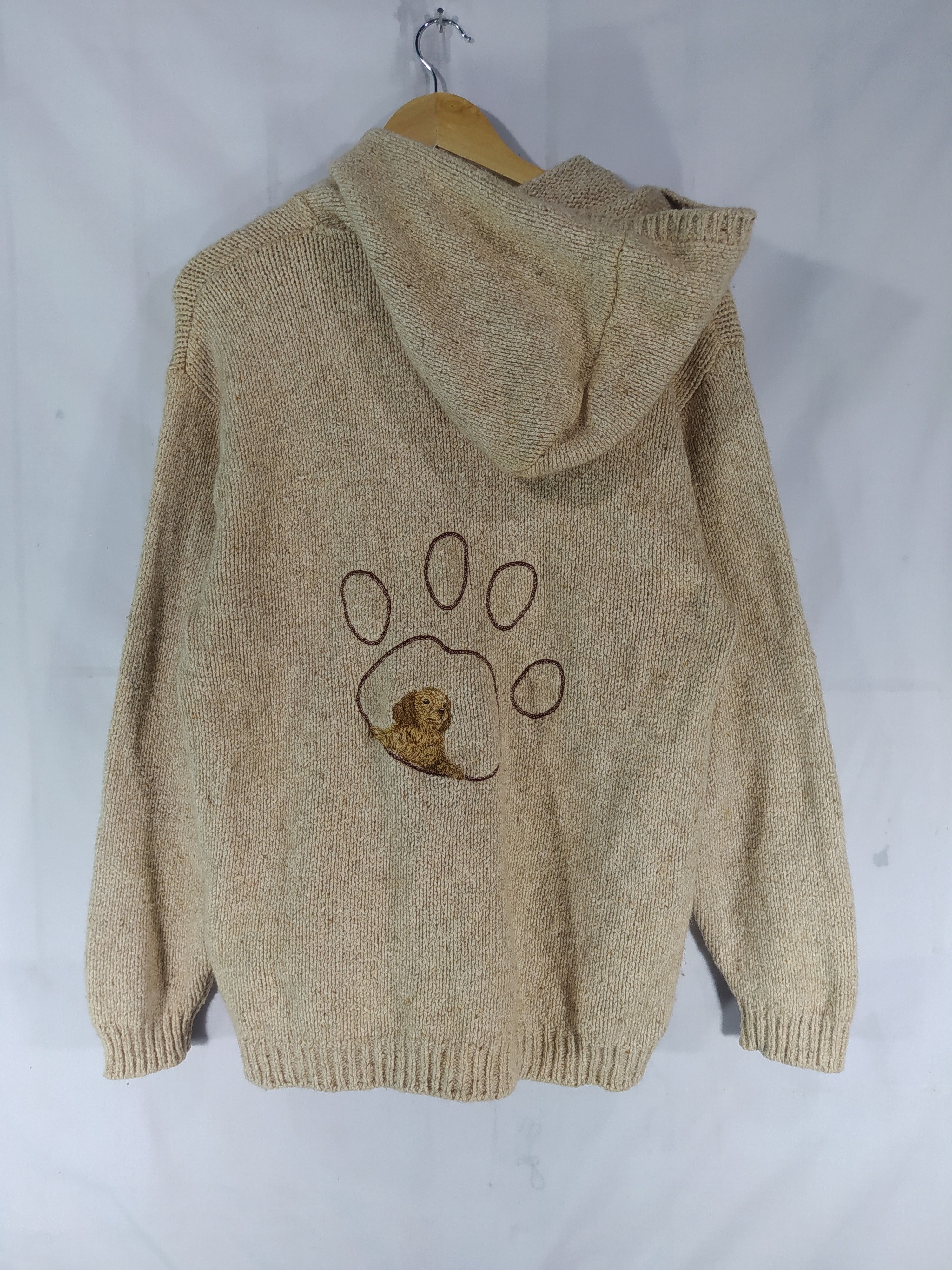 Aran Isles Knitwear × Homespun Knitwear × Other Seraph blanc knitted Thick sweater Size US M / EU 48-50 / 2 - 5 Thumbnail