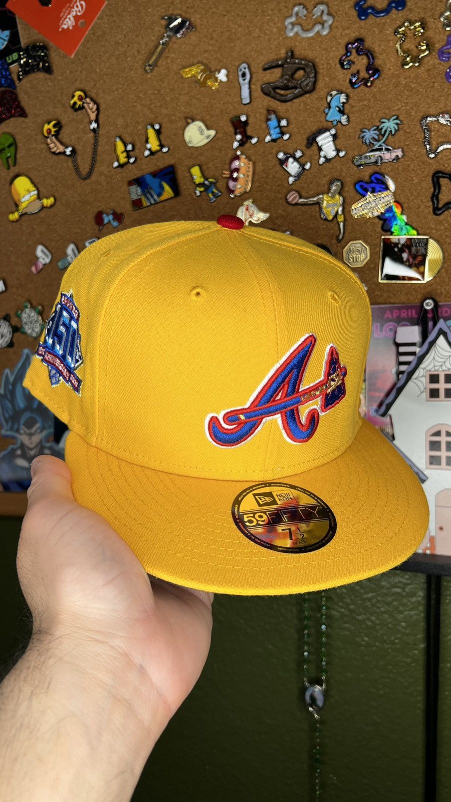Size: 7 1/2 ニューエラ アトランタブレーブス 59fifty