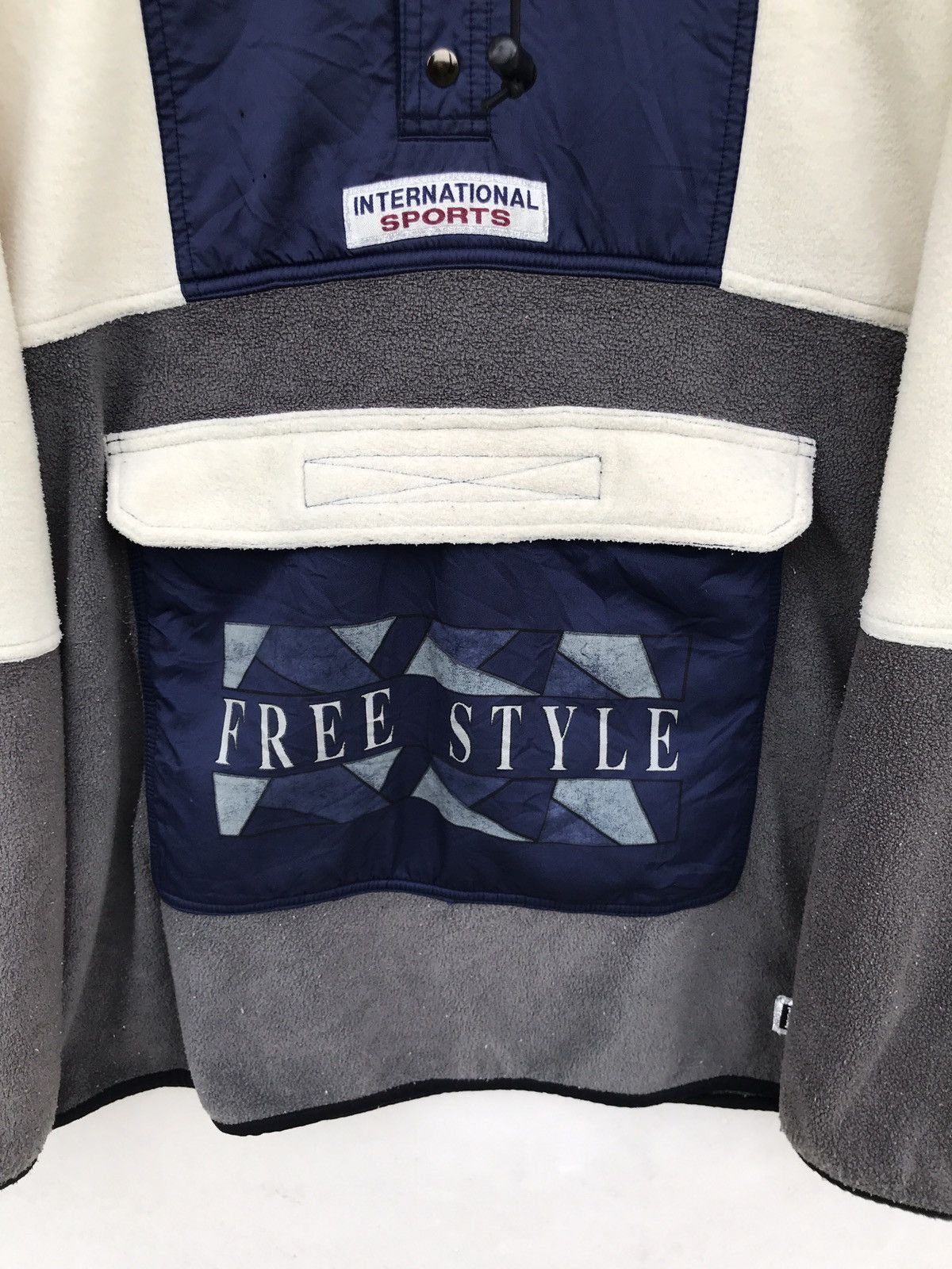 Japanese Brand Japanese Brand Uomo Max Free Style Fleece Jacket Size US L / EU 52-54 / 3 - 4 Thumbnail