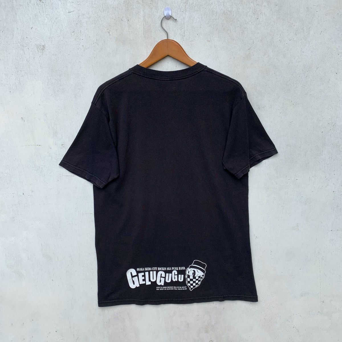 Band Tees × Vintage Vintage 90s Japanese Ska Punk Core Band Gelugugu Tshirt Size US L / EU 52-54 / 3 - 4 Thumbnail