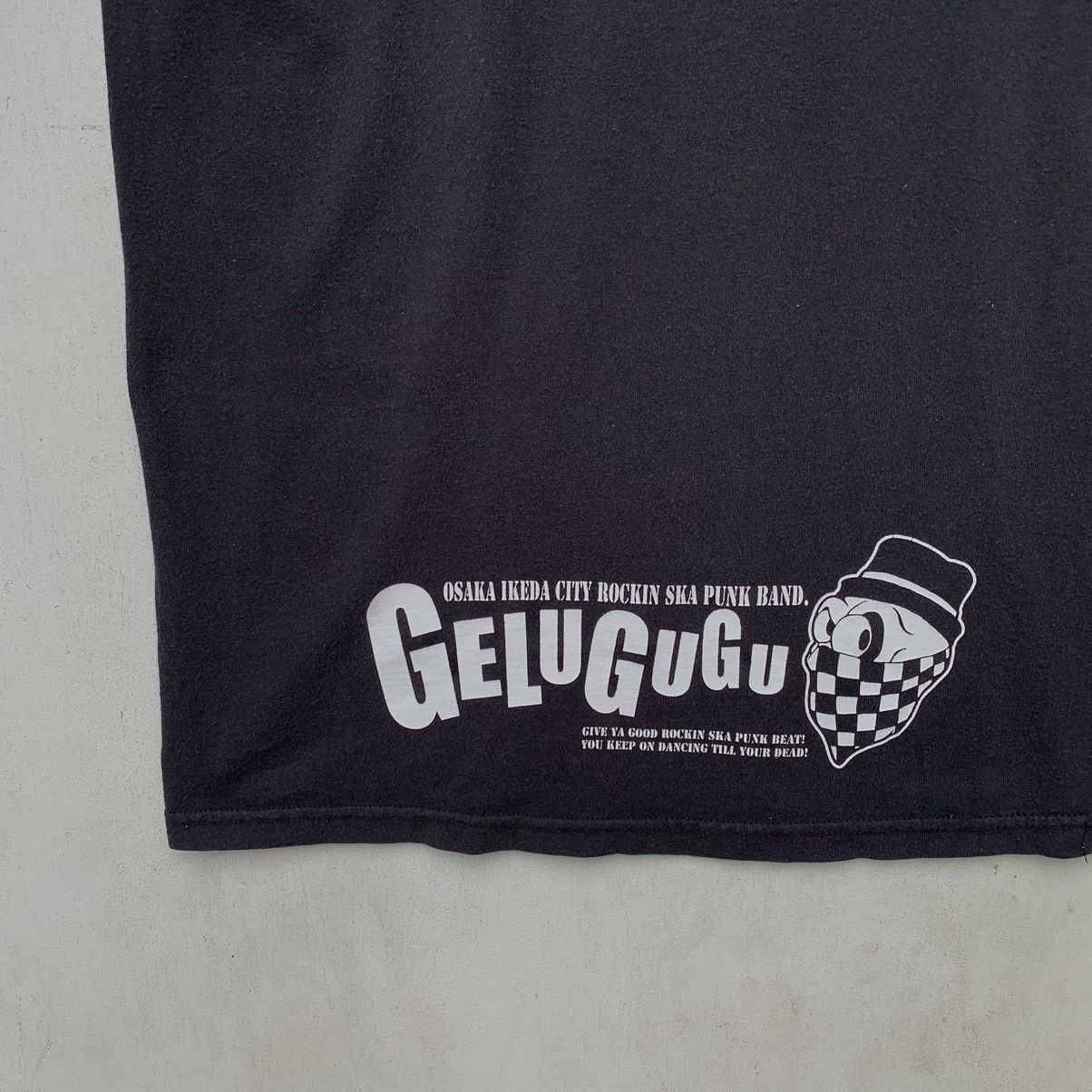Band Tees × Vintage Vintage 90s Japanese Ska Punk Core Band Gelugugu Tshirt Size US L / EU 52-54 / 3 - 5 Thumbnail