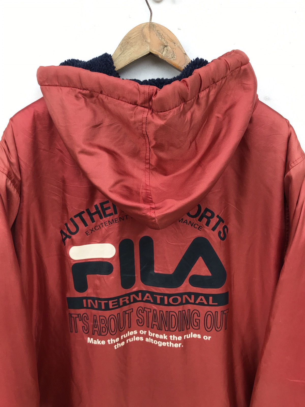 Fila Vintage Fila Hoodie Long Jacket Size US M / EU 48-50 / 2 - 3 Thumbnail