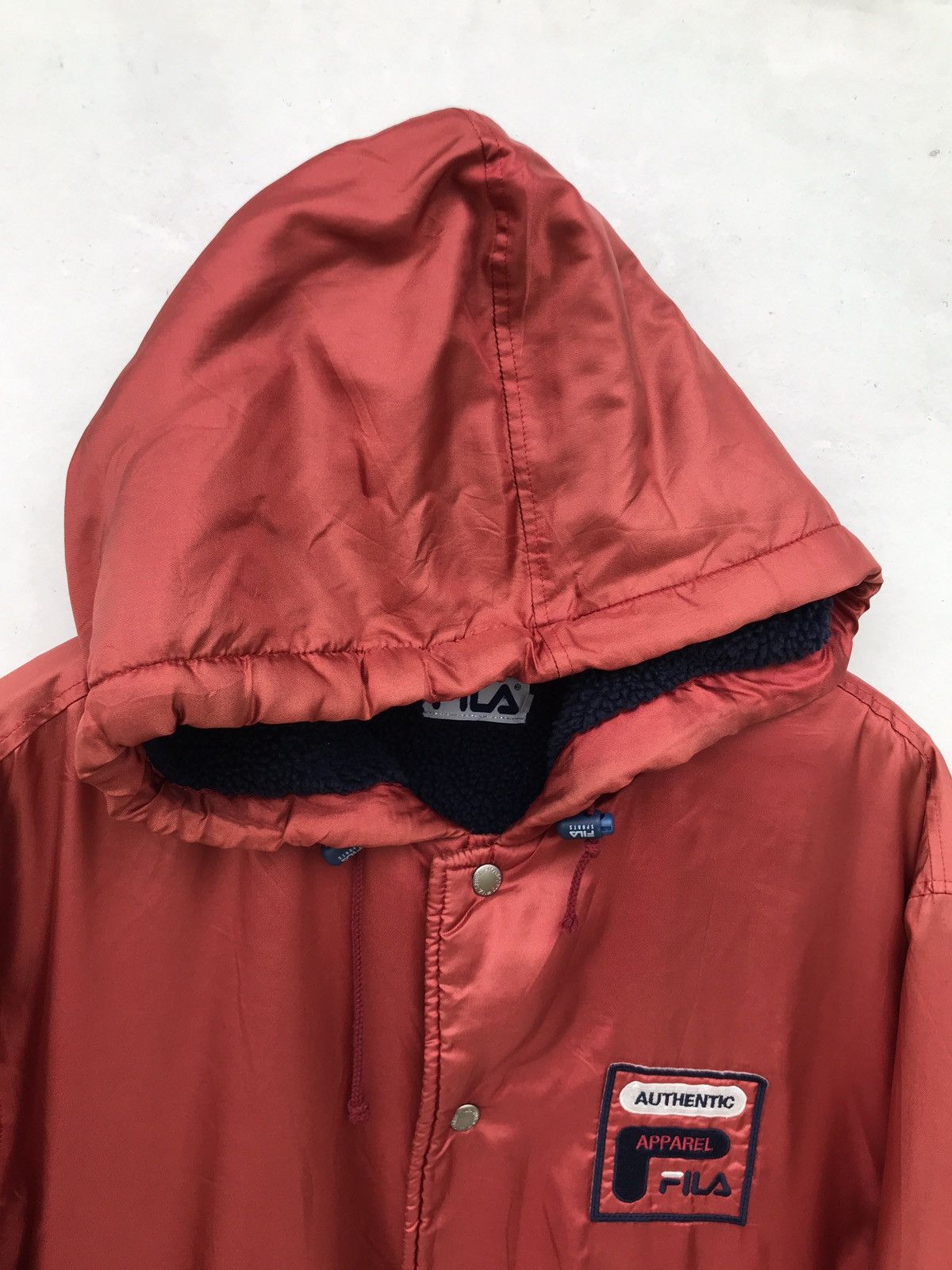 Fila Vintage Fila Hoodie Long Jacket Size US M / EU 48-50 / 2 - 4 Thumbnail
