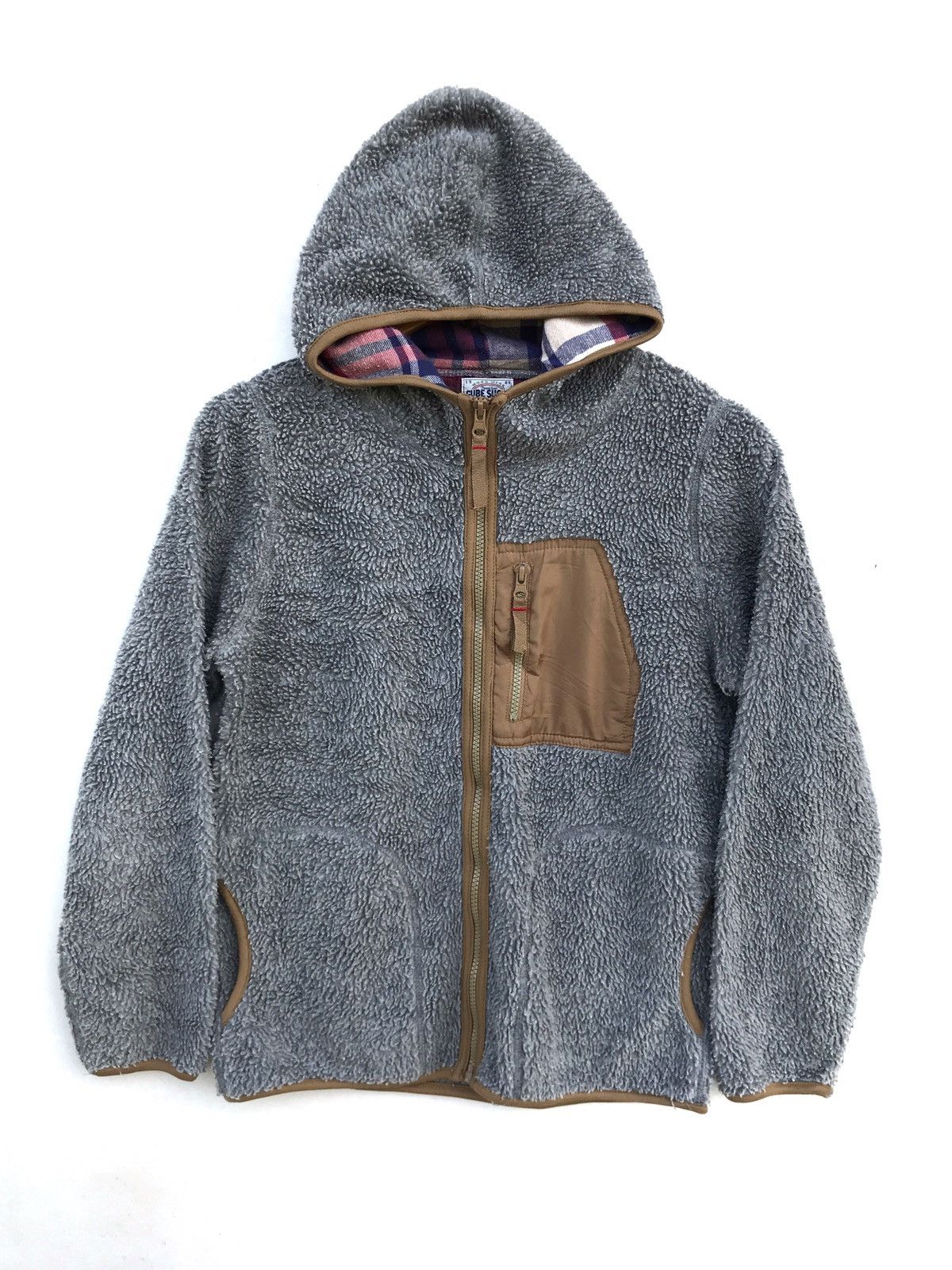 Japanese Brand Japanese Brand Cube Sugar Sherpa Fleece Jacket Size US XS / EU 42 / 0 - 1 Thumbnail