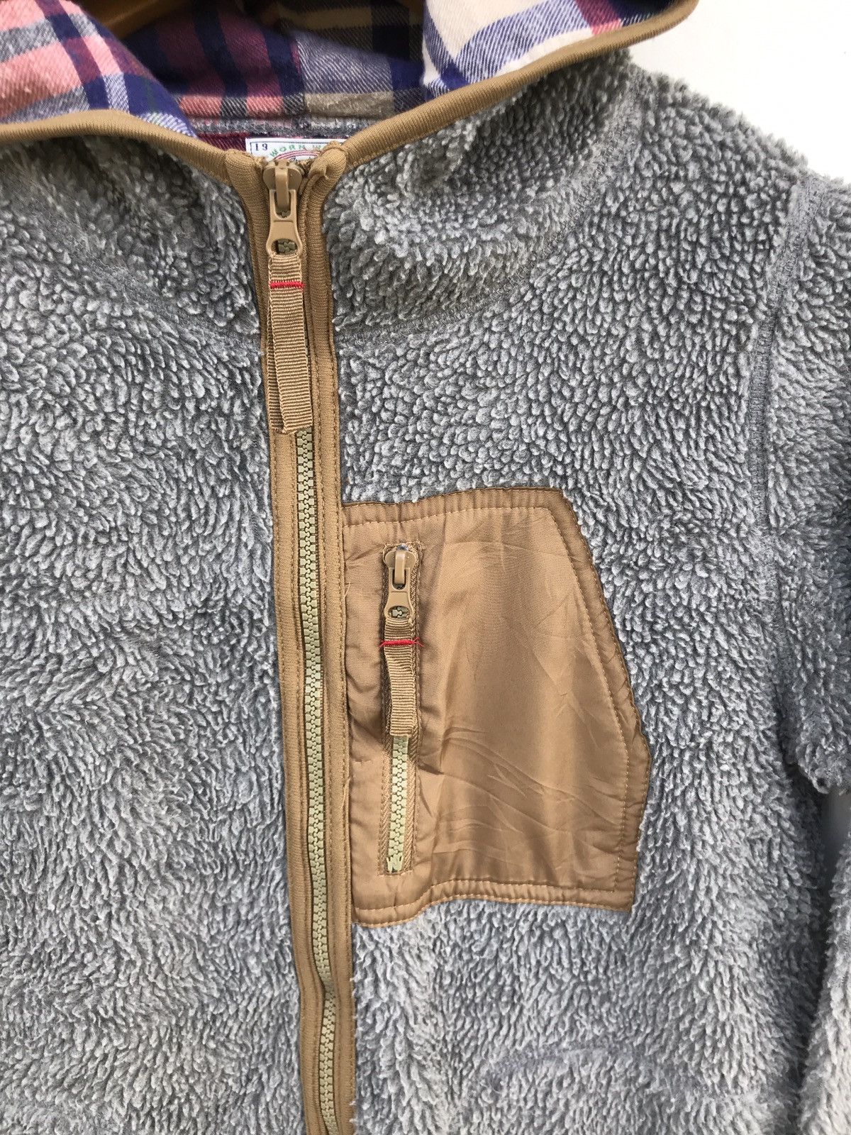 Japanese Brand Japanese Brand Cube Sugar Sherpa Fleece Jacket Size US XS / EU 42 / 0 - 4 Thumbnail